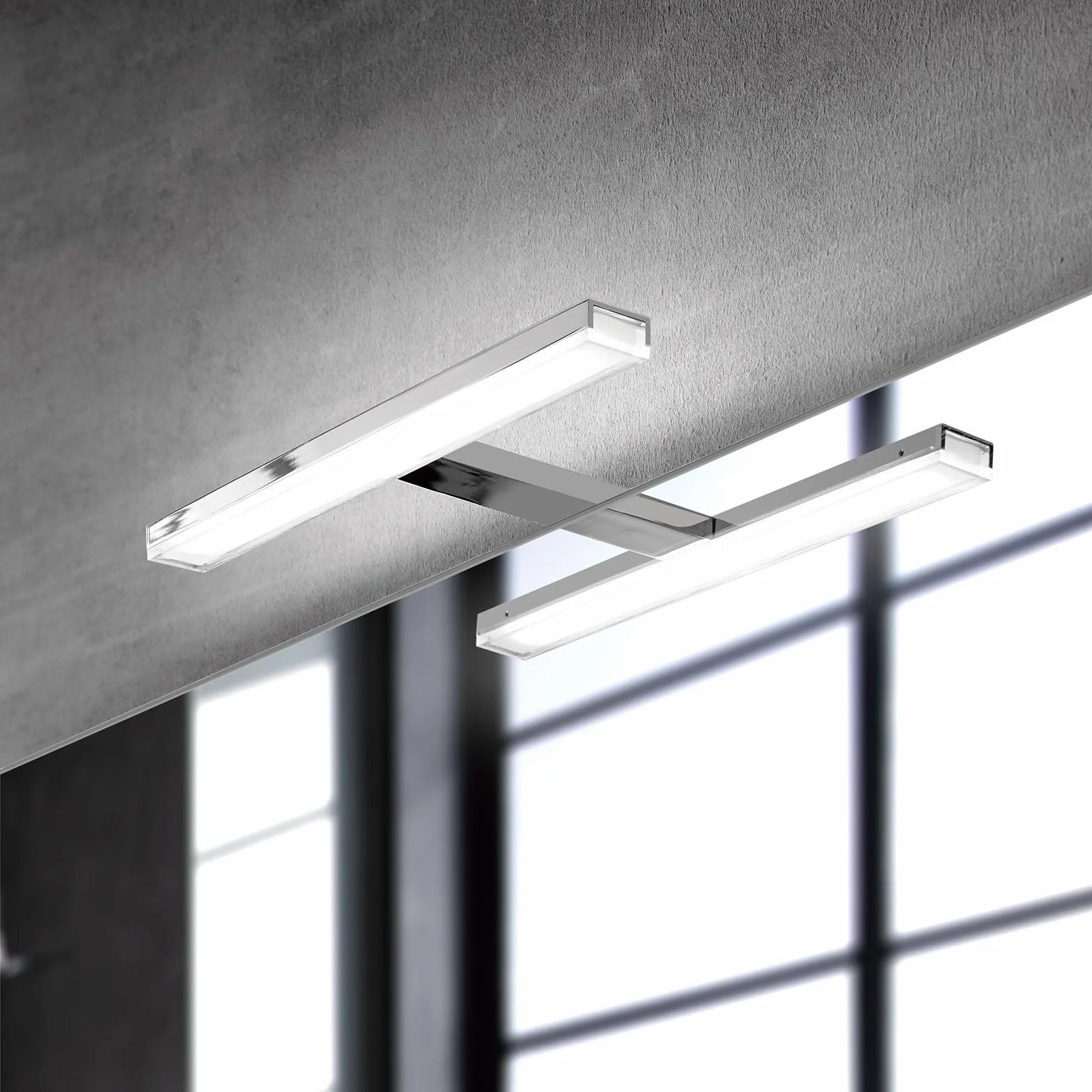 Aplique Espejo Baño 15 cm Luz LED Pegasus Blanca Fría 5700K IP44