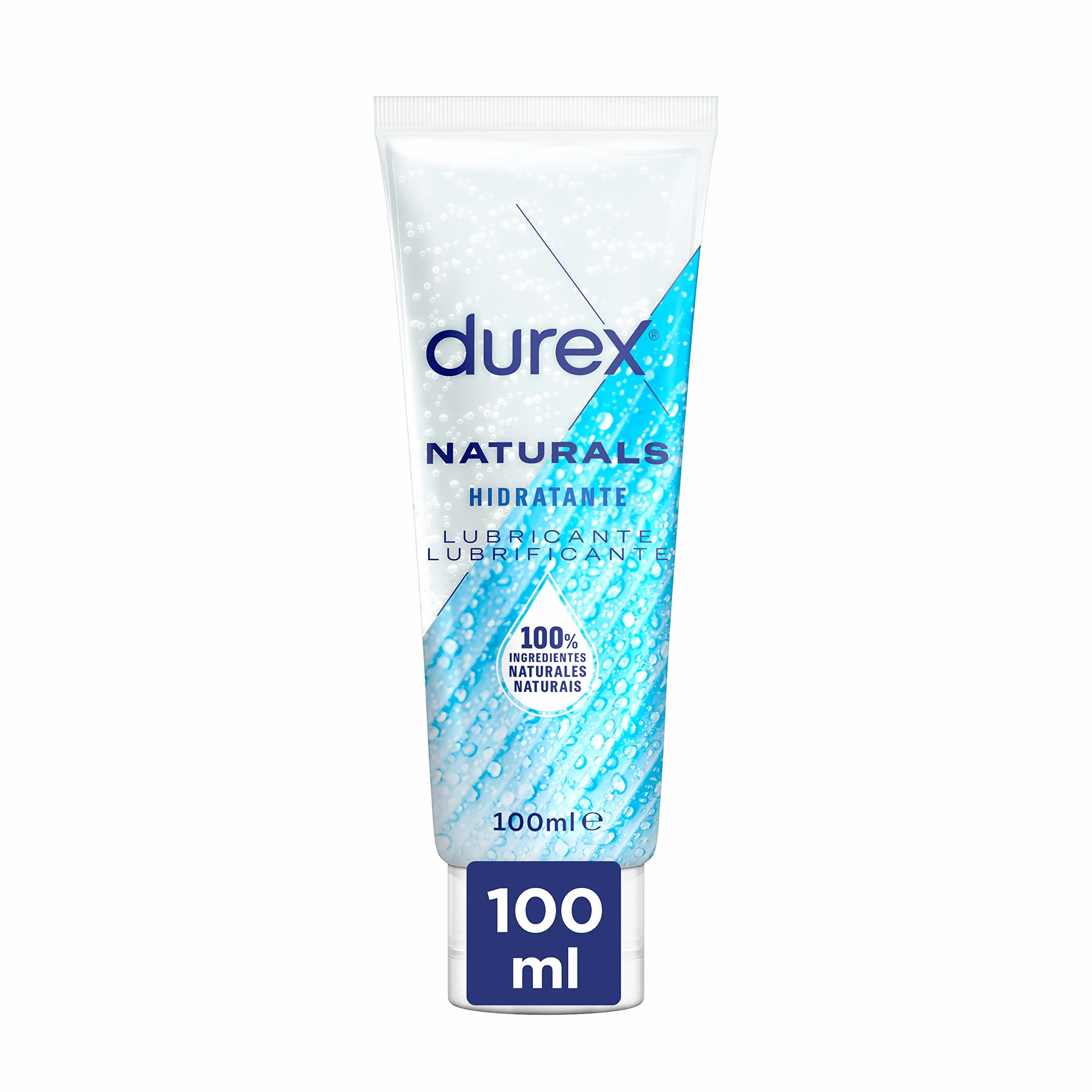 Durex Naturals Hidratante Lubricante Ácido Hialurónico 100% Natural 100 ml