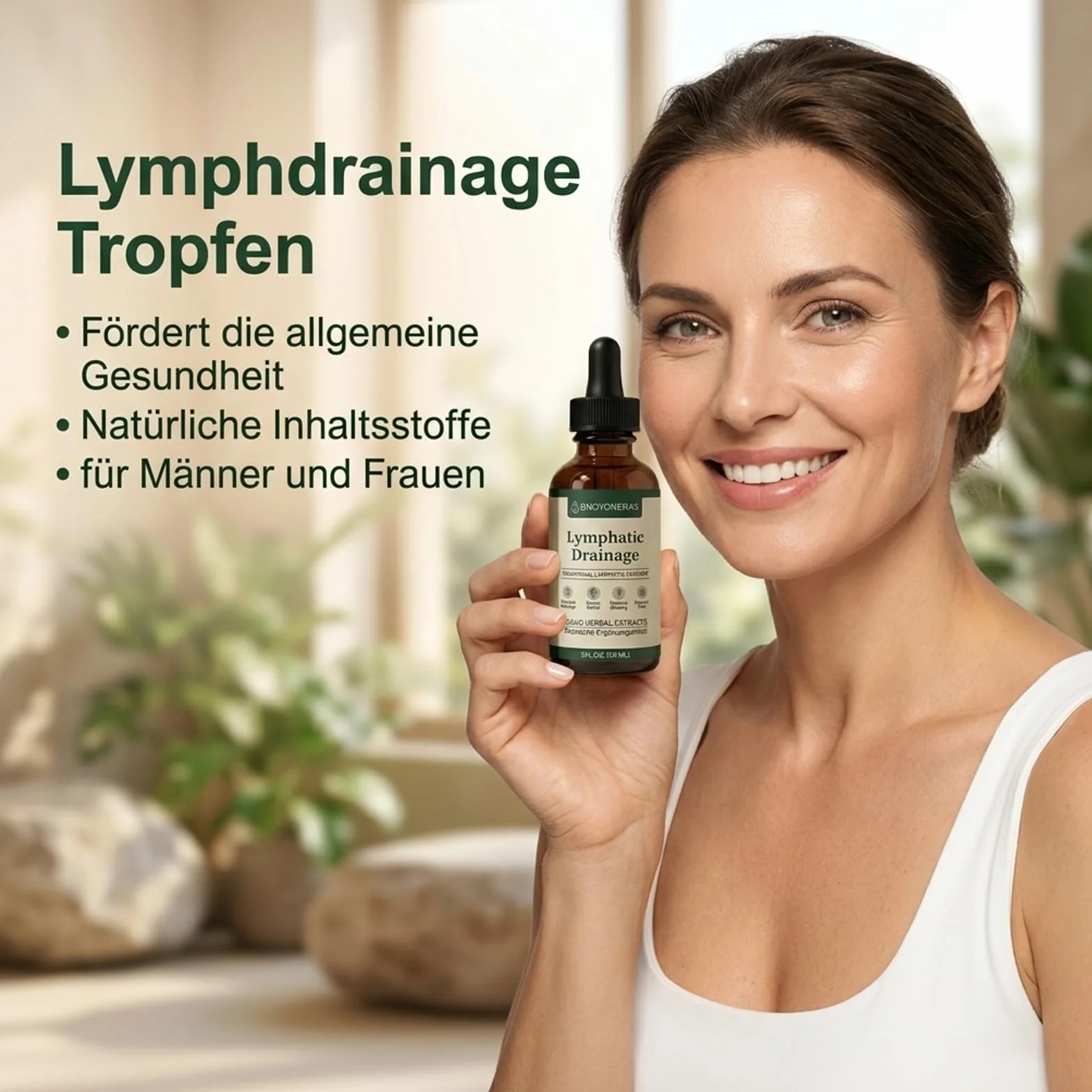 Gotas Drenaje Linfático, 60 ml, Vegano, Natural