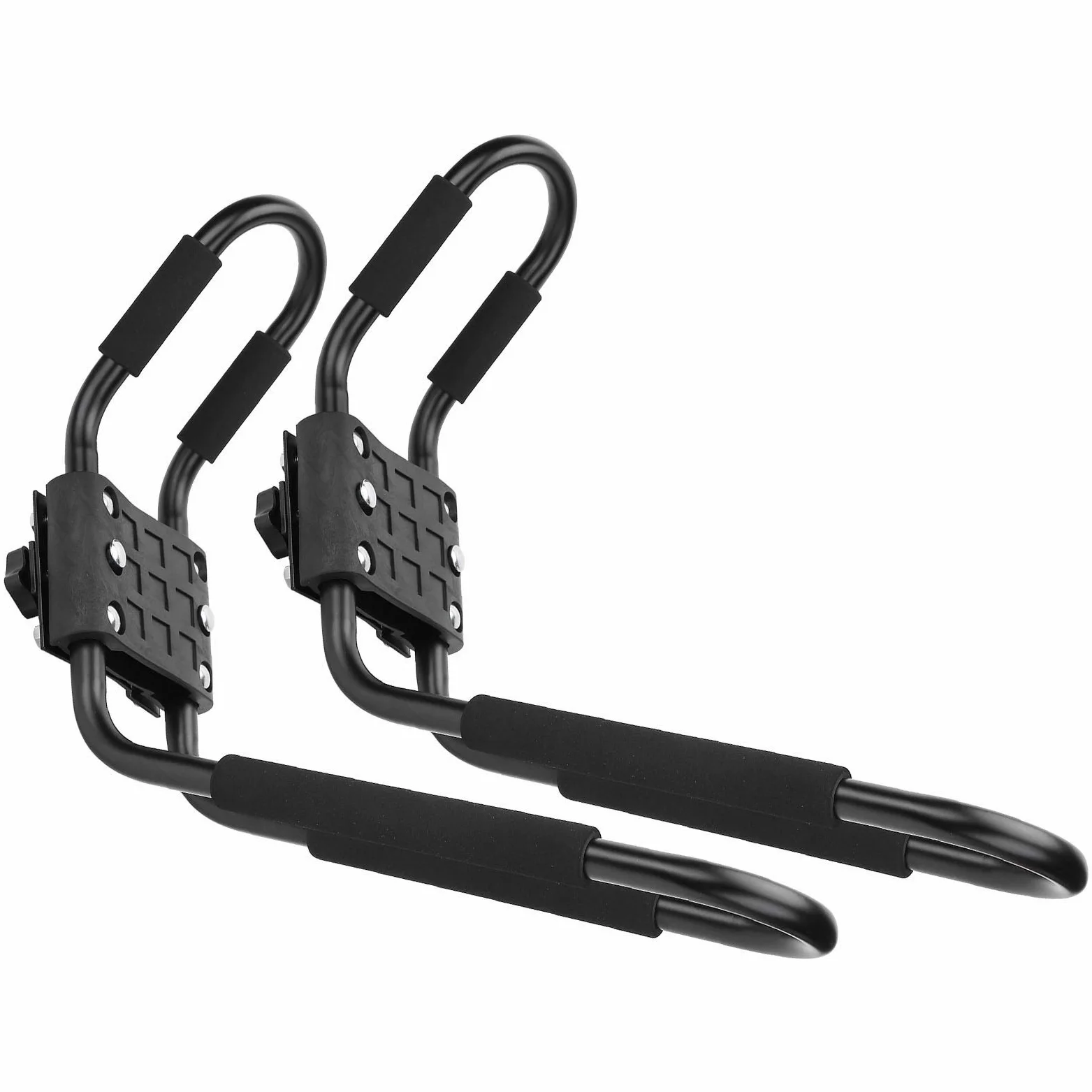 Porta Kayak, para propietarios de Kayak, Soporte de Techo Resistente, construcción de Metal antioxidante, Acolchado Antideslizante, Ajuste Universal para la mayoría de