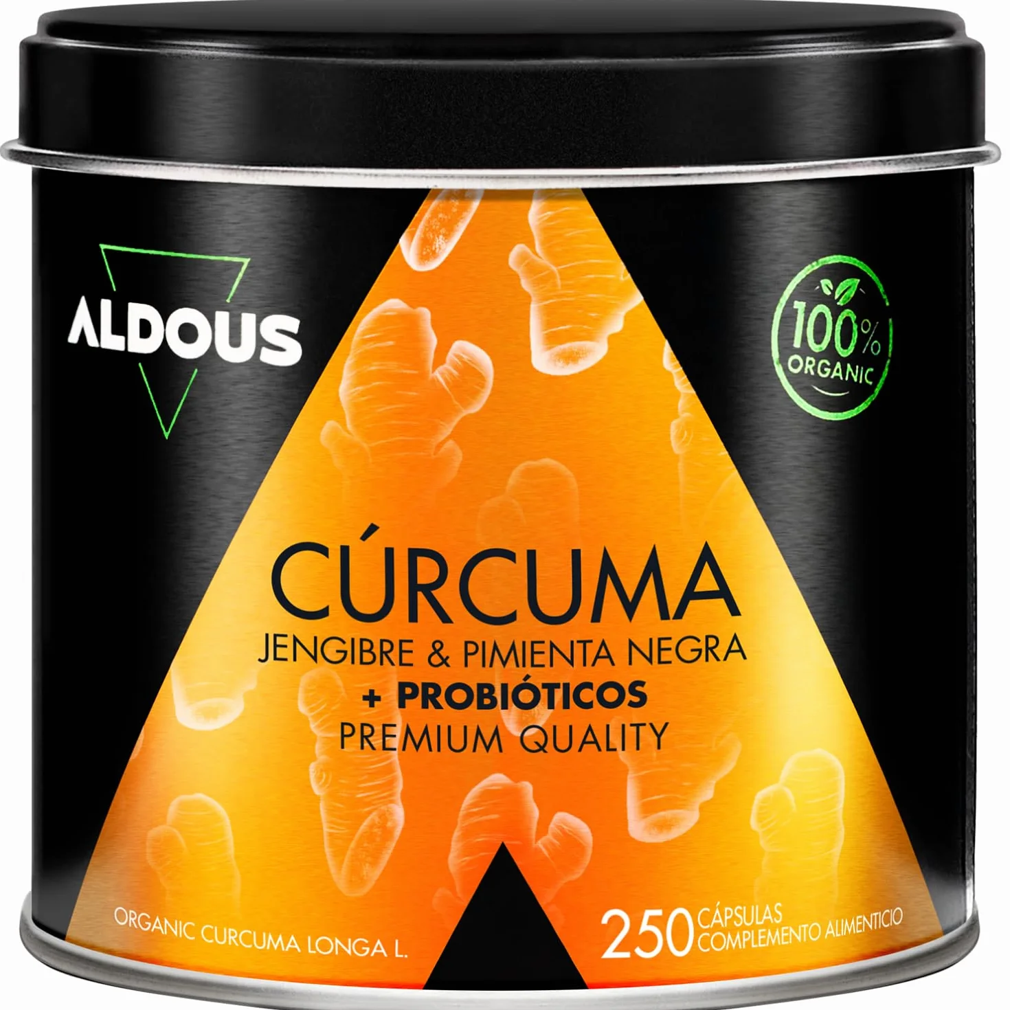 PROBIÓTICOS + BIO Cúrcuma con Jengibre y Pimienta Negra 1460mg Cápsulas Antiinflamatorio Natural