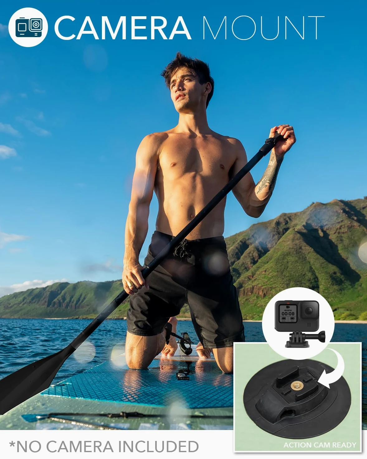 DAMA 12'2''*34''*6''/14'*45"*8" Tabla de remo para pareja y tabla de sup familiar Tabla de remo grande Tabla de remo inflable ancha Tabla de pesca de gran tamaño para muchas personas con 2 pares 4 piezas Kayak Paddle