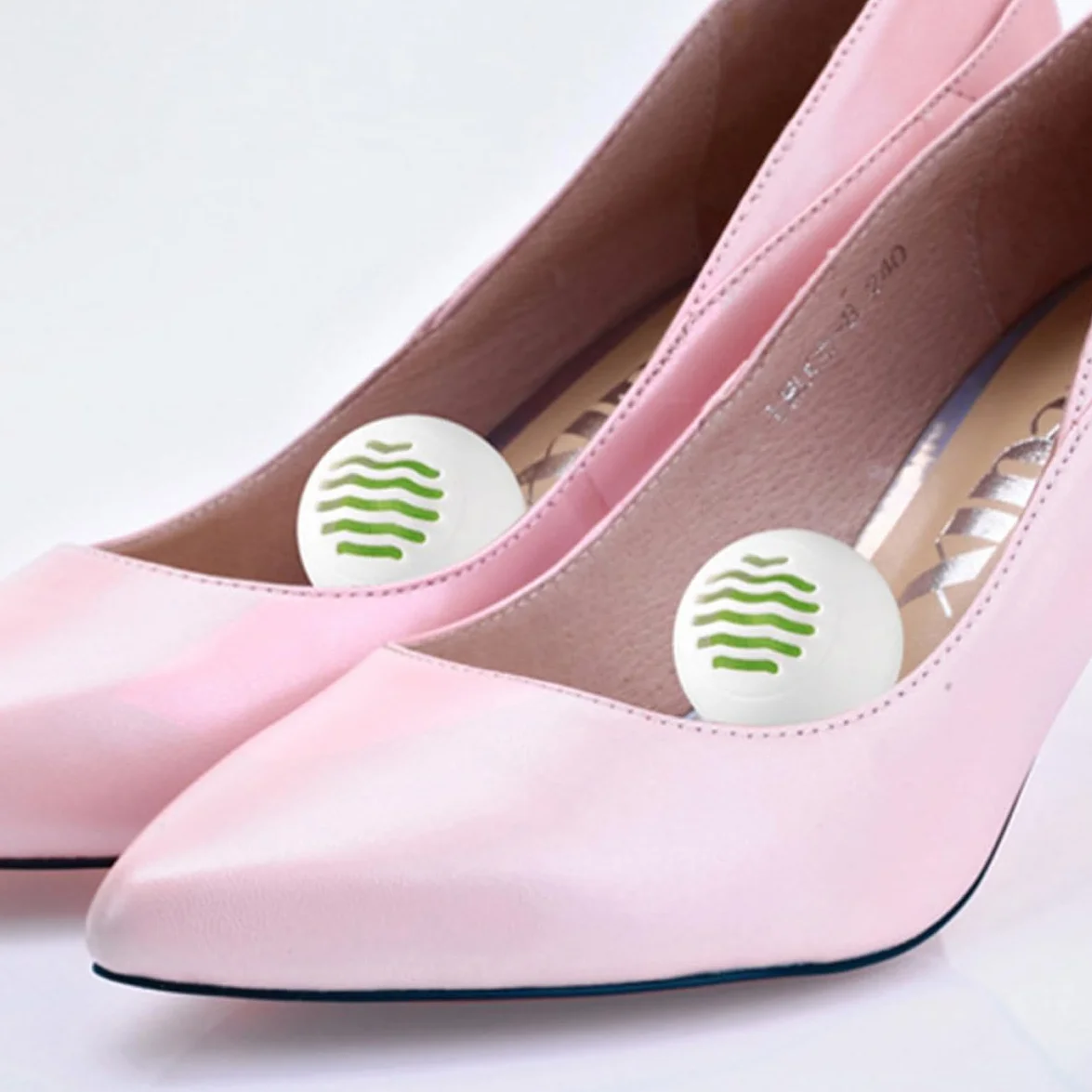 HOMSFOU Bolas desodorantes para zapatos 24 piezas, eliminador de olores para zapatillas y armarios