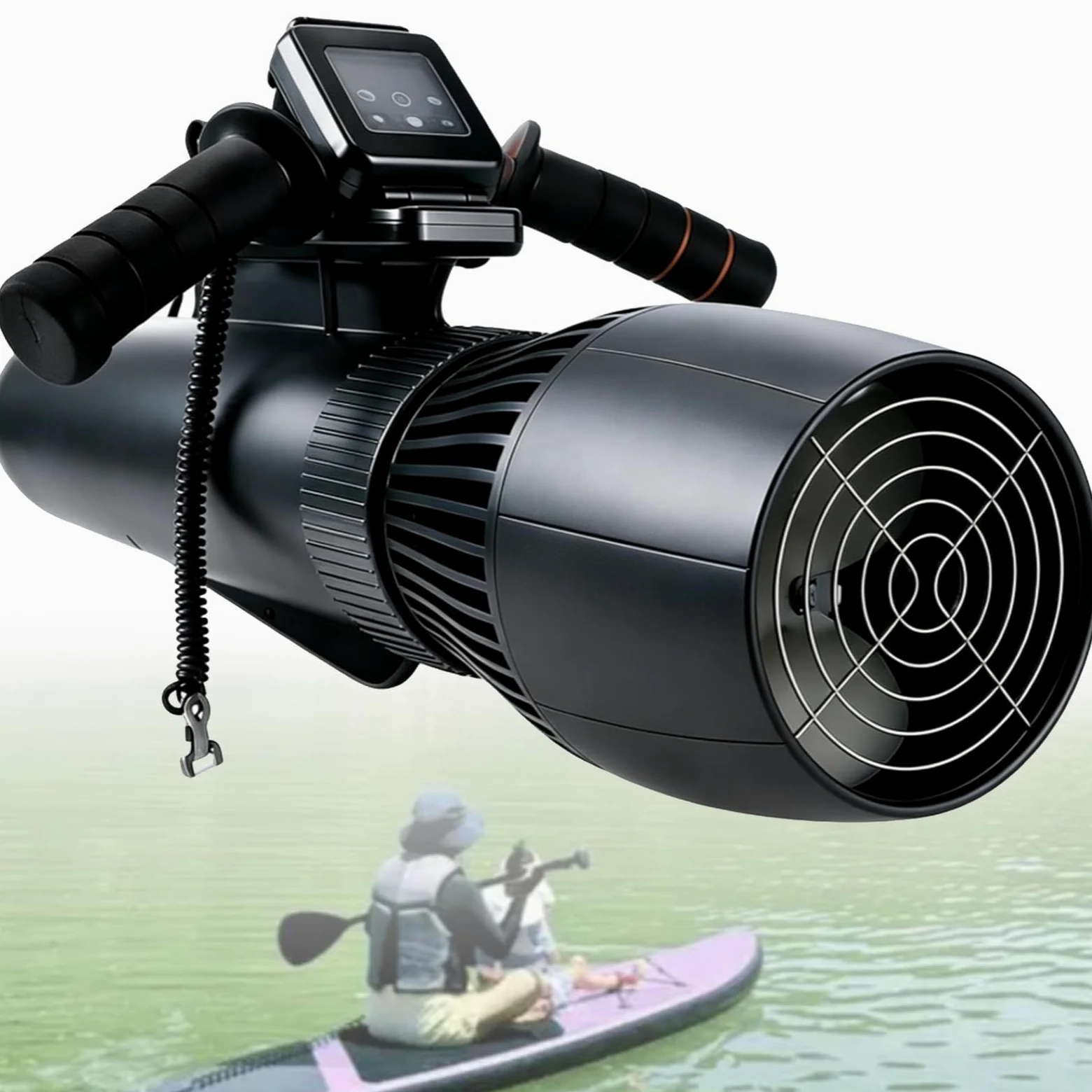 Nuevo Scooter Submarino Edición 2026 ,Vehículo Submarino de propulsión | Buceo Sea Scooter,Potente Motor de 500 W y 10 km/h + Batería extraíble de 10 Ah, Ideal para Buceo recreativo