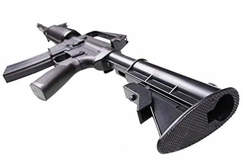 2EAGLE Fusil de Airsoft Well M4 MR711 - Modelo de Muelle - Amarre/Disparo Manual - Color: Negro - Potencia 0,5 Joule