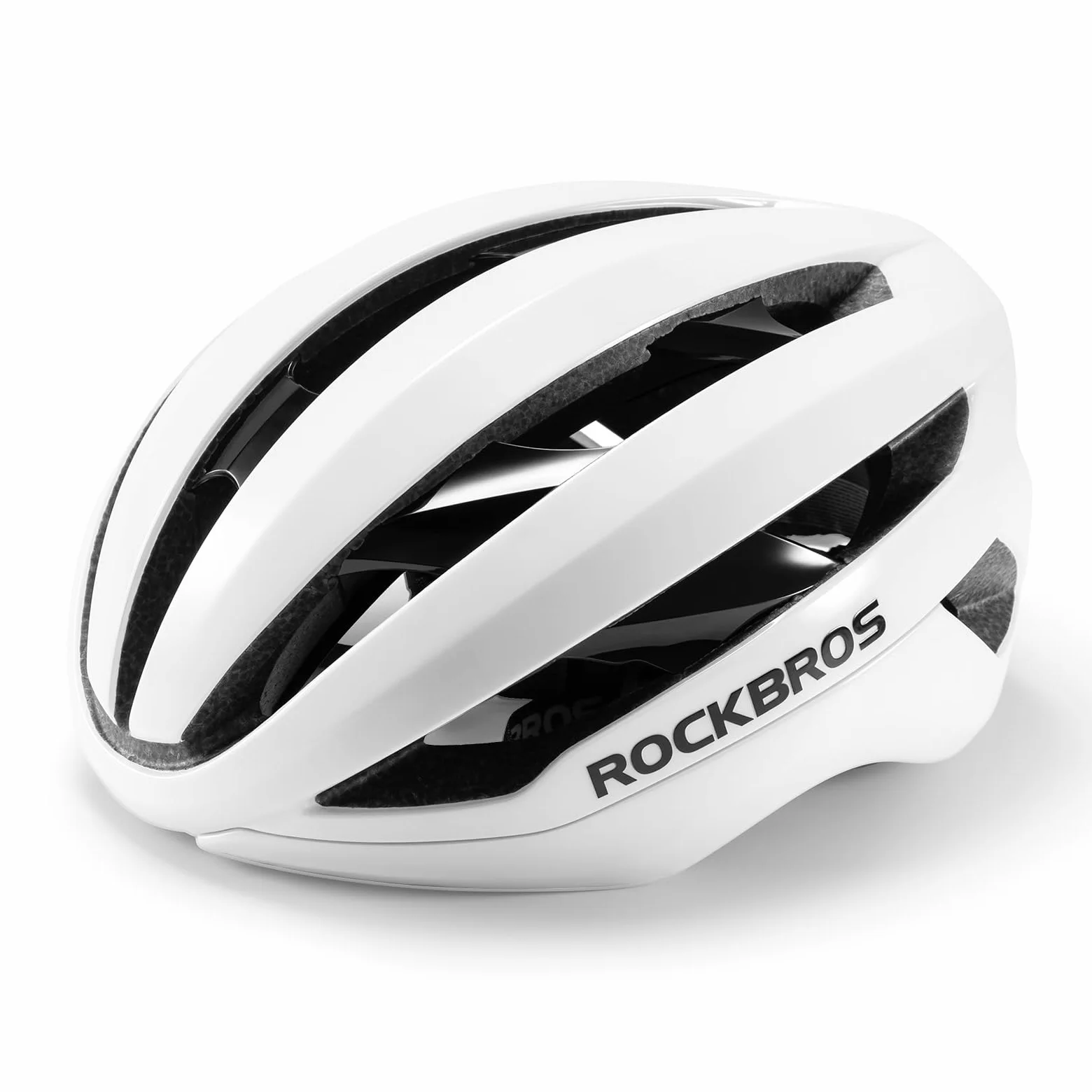 ROCKBROS Casco Bici Adulto Ventilación Cierre Magnético, Ajustable 58-62 cm | Casco Ciclismo Ligero y con Forro Extraíble para Hombre y Mujer para MTB y Carretera