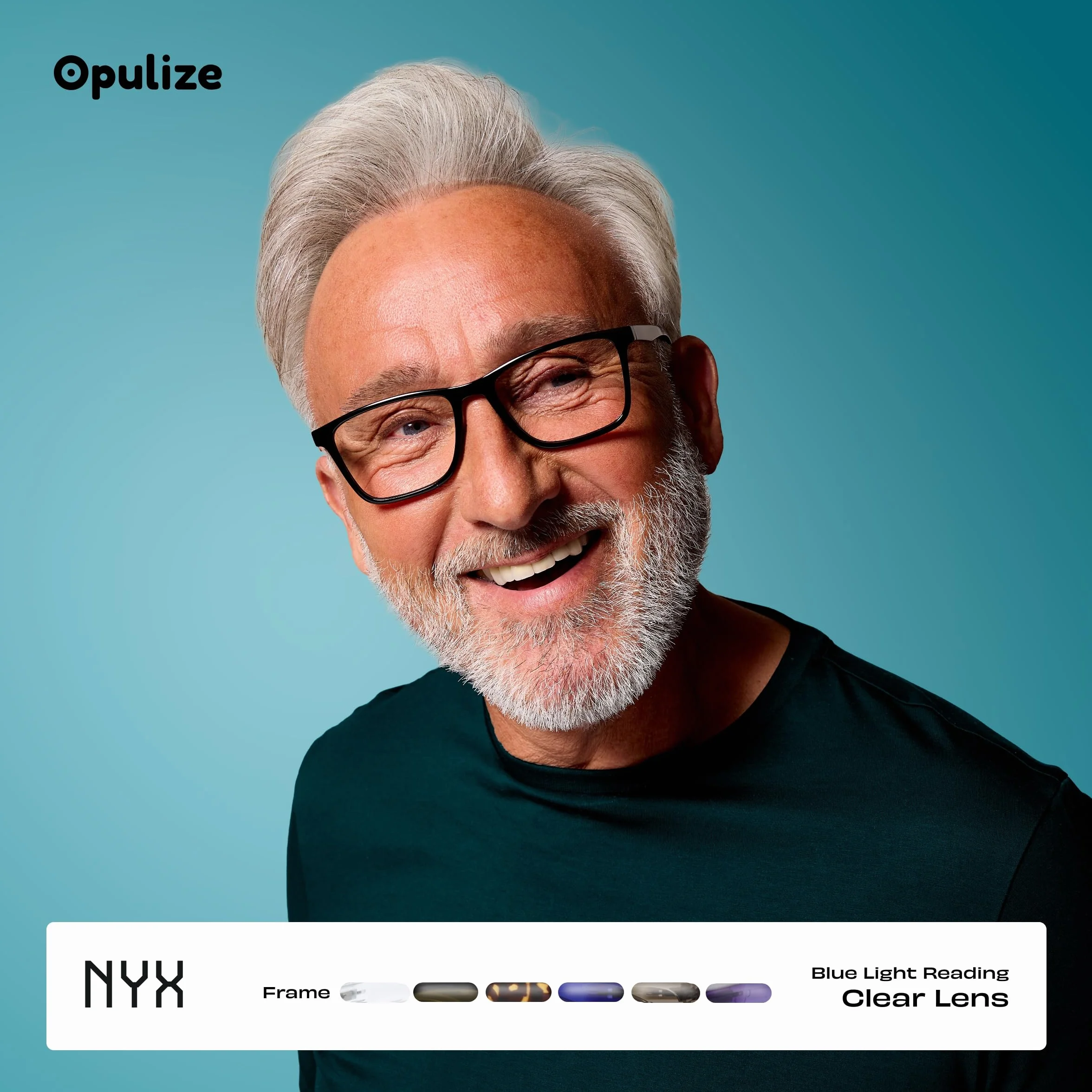 OPULIZE NYX Gafas de Lectura Bloqueo Luz Azul Antideslumbrante Ordenador Protección UV Negro +1,50 Paquete 2