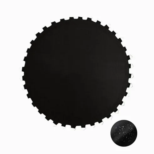 Alfombrilla de repuesto para cama elástica con trabillas de gancho y herramienta de resorte para una fácil instalación y mantenimiento, resistente a la intemperie para todas las edades