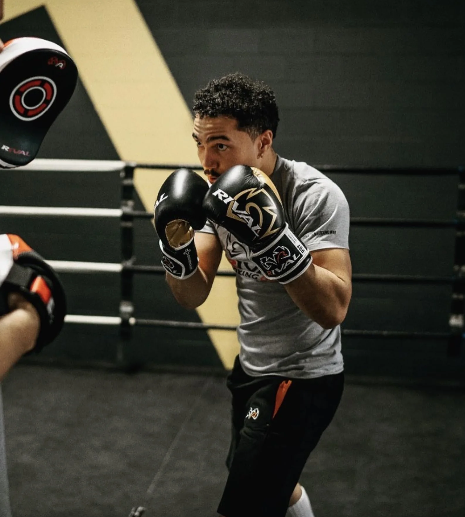 Rival boxing-rb7 Fitness y guantes de boxeo, Rosado/Blanco