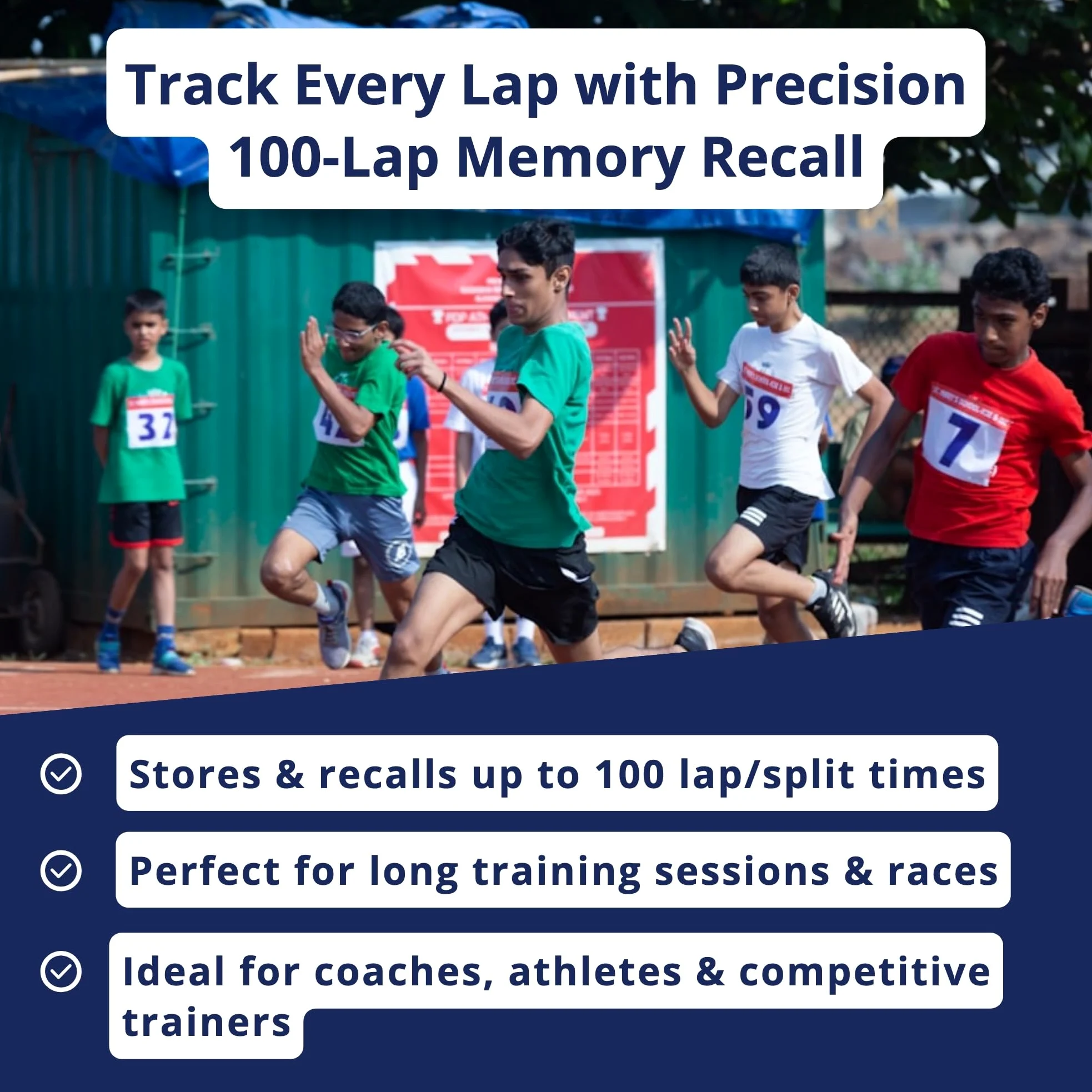 Ultrak 100 Lap Memoria Temporizador