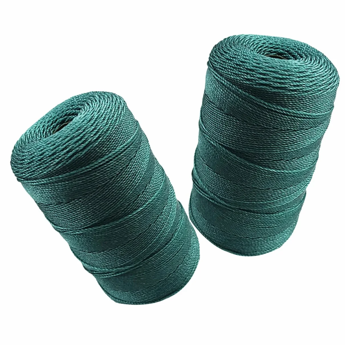 Cabilock Cuerda de Nailon Trenzada de 6 Hilos para Reparación de Redes de Pesca Resistente para Agua Dulce y Salada Paquete de 2 Unidades Cuerda Multiusos para Amarre y Reparación