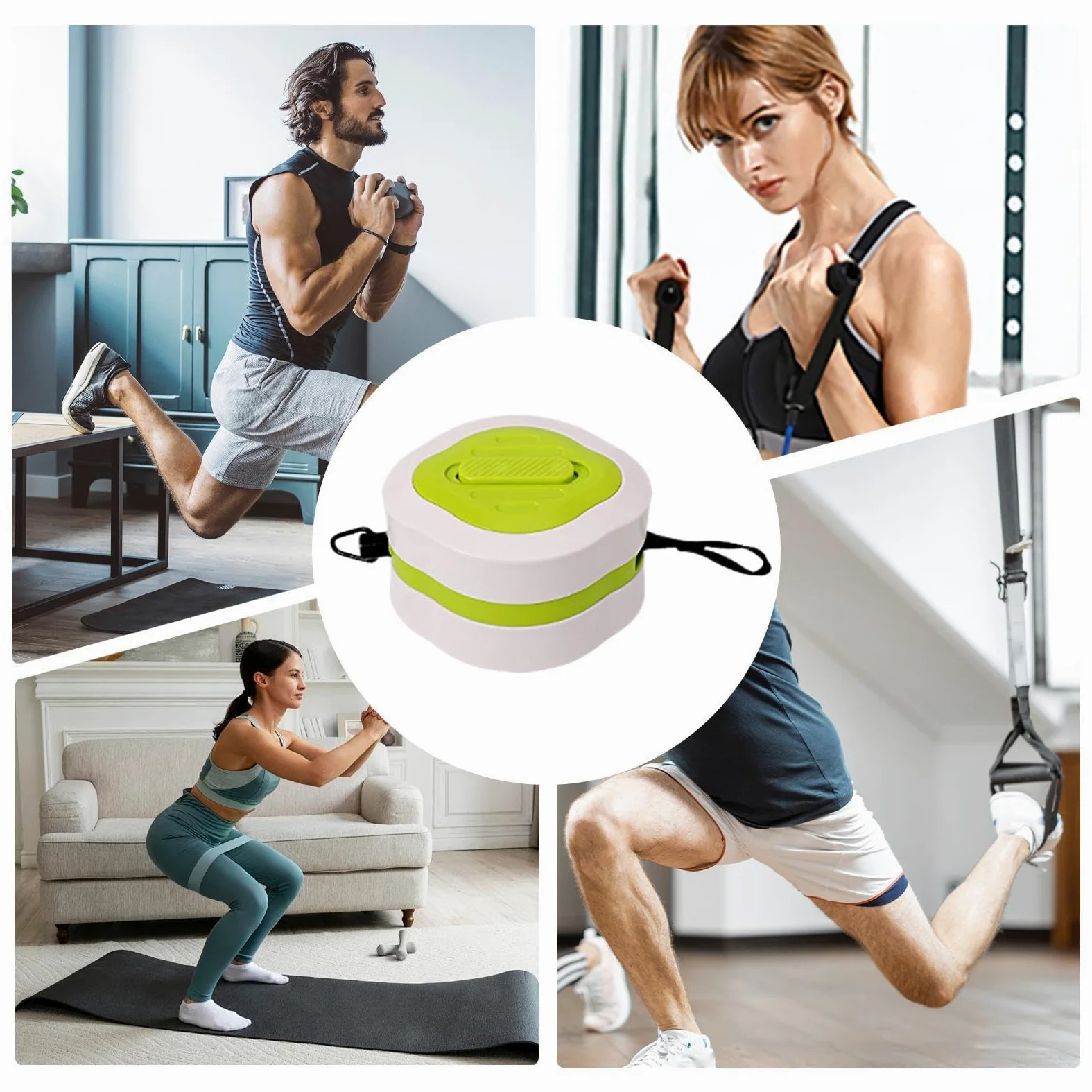 Bandas de ejercicio con asas, herramienta de entrenamiento de antebrazo, entrenador de fuerza de brazo, entrenador flexible para antebrazo, fortalecedor de mano para gimnasio en casa y al aire libre