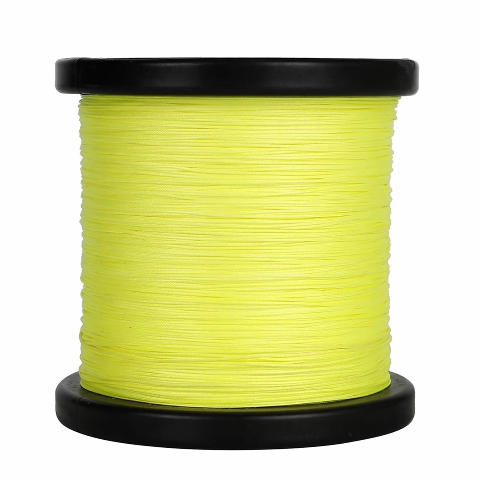 Hilo de Pescar Sedal de Pesca 12 hebras, Amarillo, 300M, 500M, 1000M, 10-420LB, líneas Trenzadas Nivel, Resistente a la abrasión, Estiramiento Cero