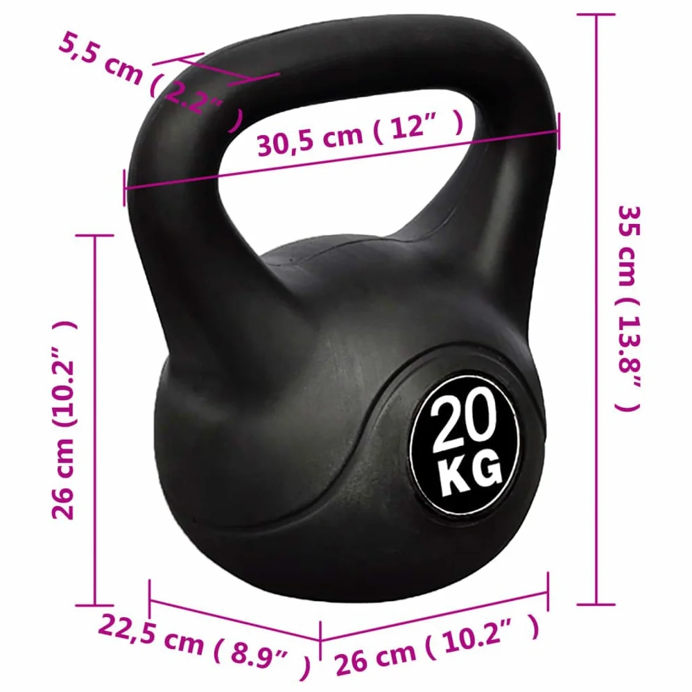 vidaXL kettlebell kettlebells kettle bell