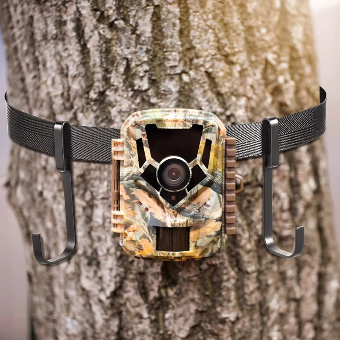 scosao Treestand Correa Multi-Gancho Caza Soporte para Accesorios, Puesto de Caza de Árbol para Equipos de Caza de Camping, Acampada al Aire Libre, Senderismo