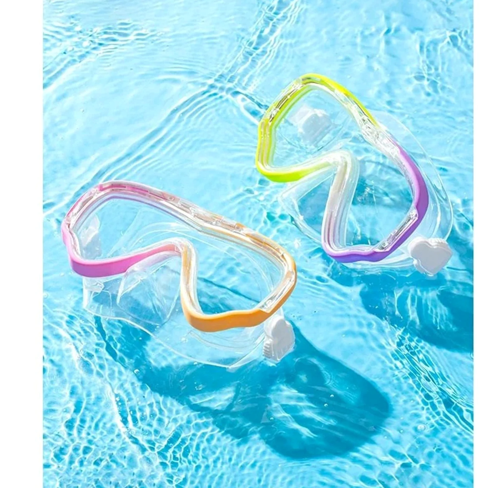 Buceo Máscara de Buceo y Snorkel Gafas de Buceo Gafas de natación Juego de Tubos Easy Breath Máscara de Snorkel Máscara de Snorkel(Red)
