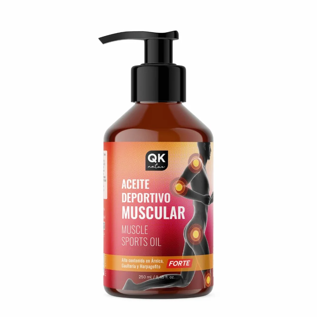 Aceite Deportivo Muscular 250 ml con Árnica, Gaulteria y Harpagofito