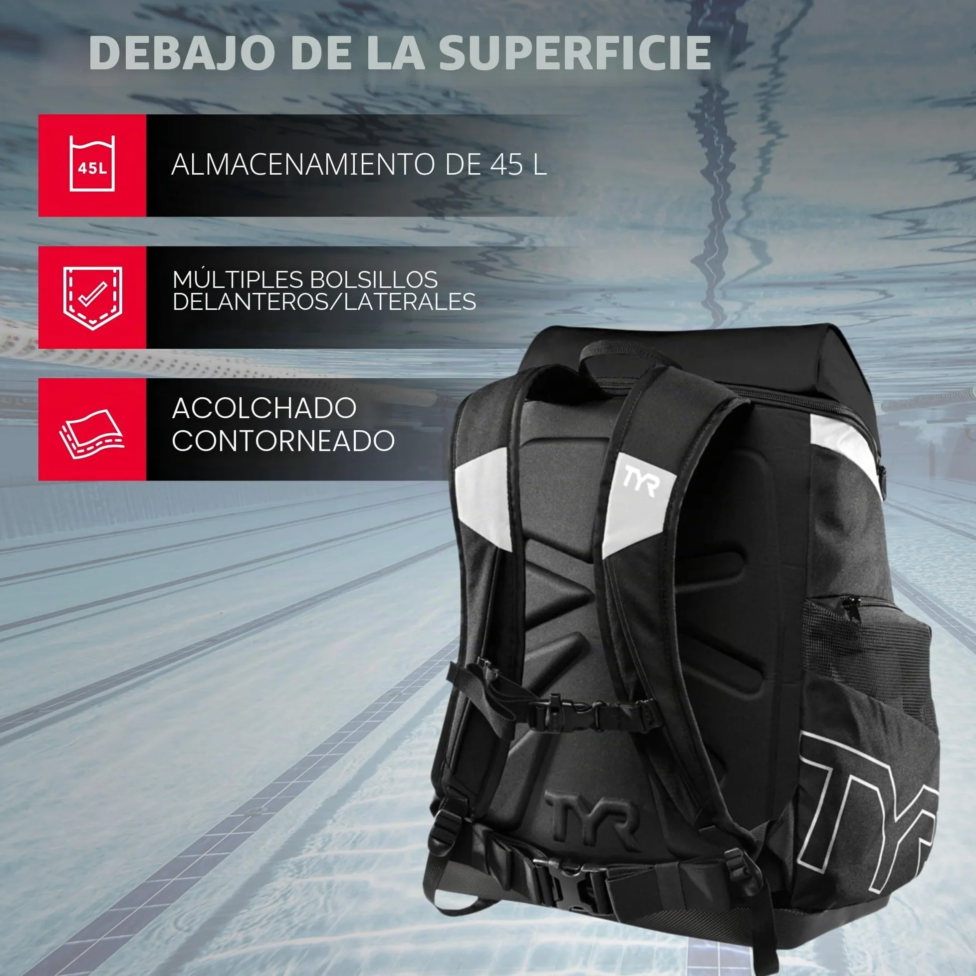 TYR Mochila Alliance Mochila Unisex adulto (Pack de 1)