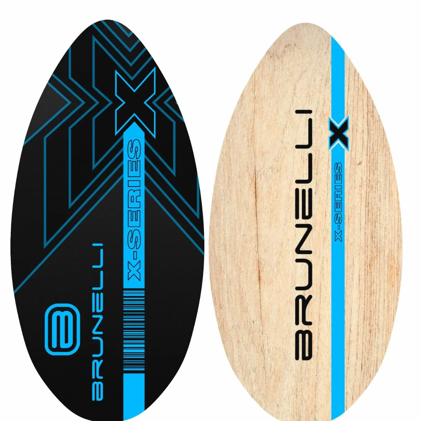 Brunelli Tabla de skimboard de madera para surf 99 cm