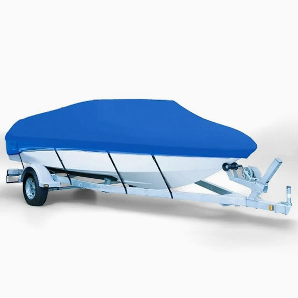 Funda Barco Casco en V Cubierta para Remolque para Nautique Ski Nautique 206 | Tafetán de poliéster 190T, cobertura superior para remolque y exterior
