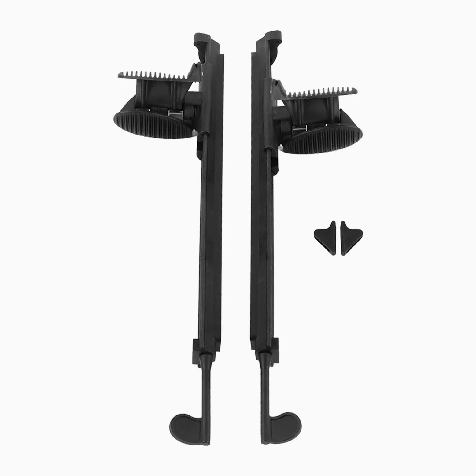 Clavijas de Kayak, Ajustables con Indicadores Izquierdo y Derecho, Pedales Soporte de Nylon 2 Unidades, for Navegación Recreativa, Pesca en Agua Dulce y Deportes Acuáticos