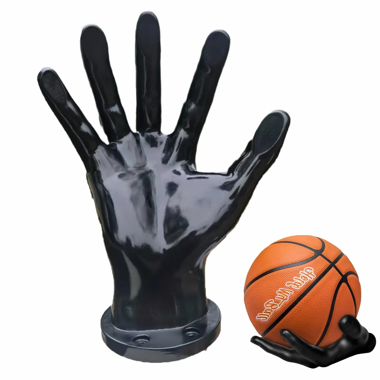 Soporte para Pelotas de Mano,Soporte de Pared para Pelotas de Mano Soporte de Pared para Pelotas Soporte Balones de Mano Soporte Balon de Mano,para Baloncesto,Futbol,Auriculares