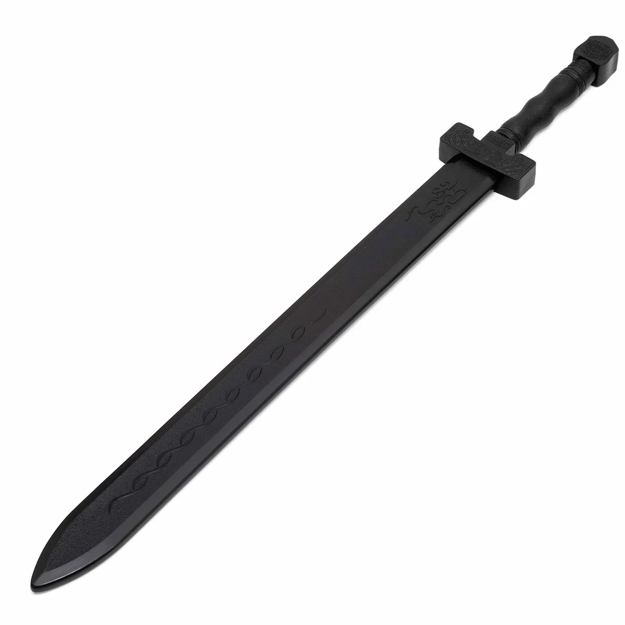 Gladius Entrenamiento Espada Negro Polipropileno Plástico V3