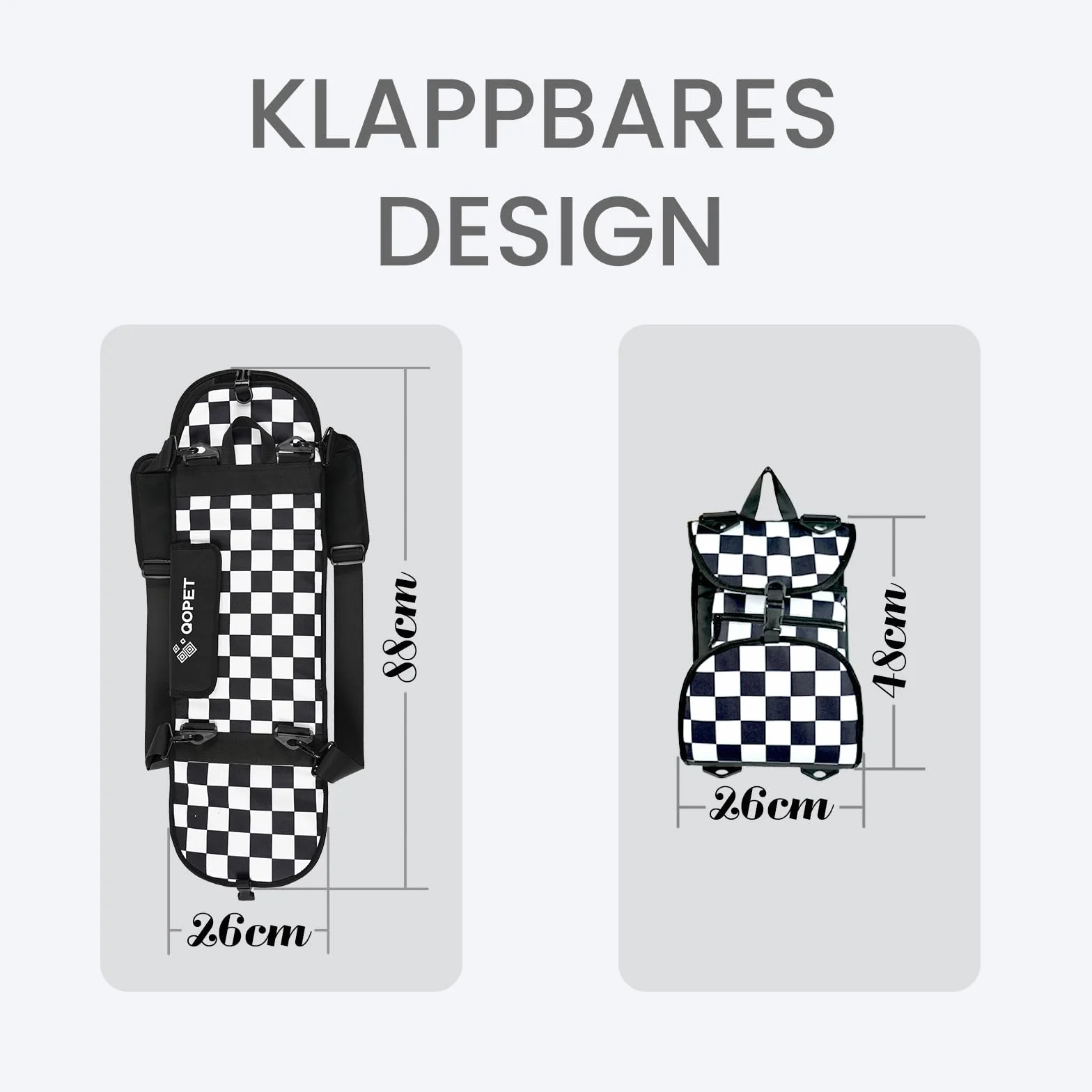 Bolso para patinetas de Oxford 900D acolchado, bolsa para patinetas Cruiser, bolsa para patinetas eléctricas, mochila impermeable para patinar