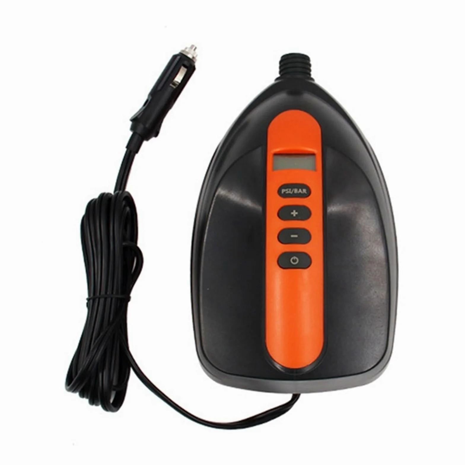 Inflador Electrico, Inflador eléctrico de paletas de 12 V for vehículos, bomba de alta presión for tablas de surf, botes, carpas inflables.