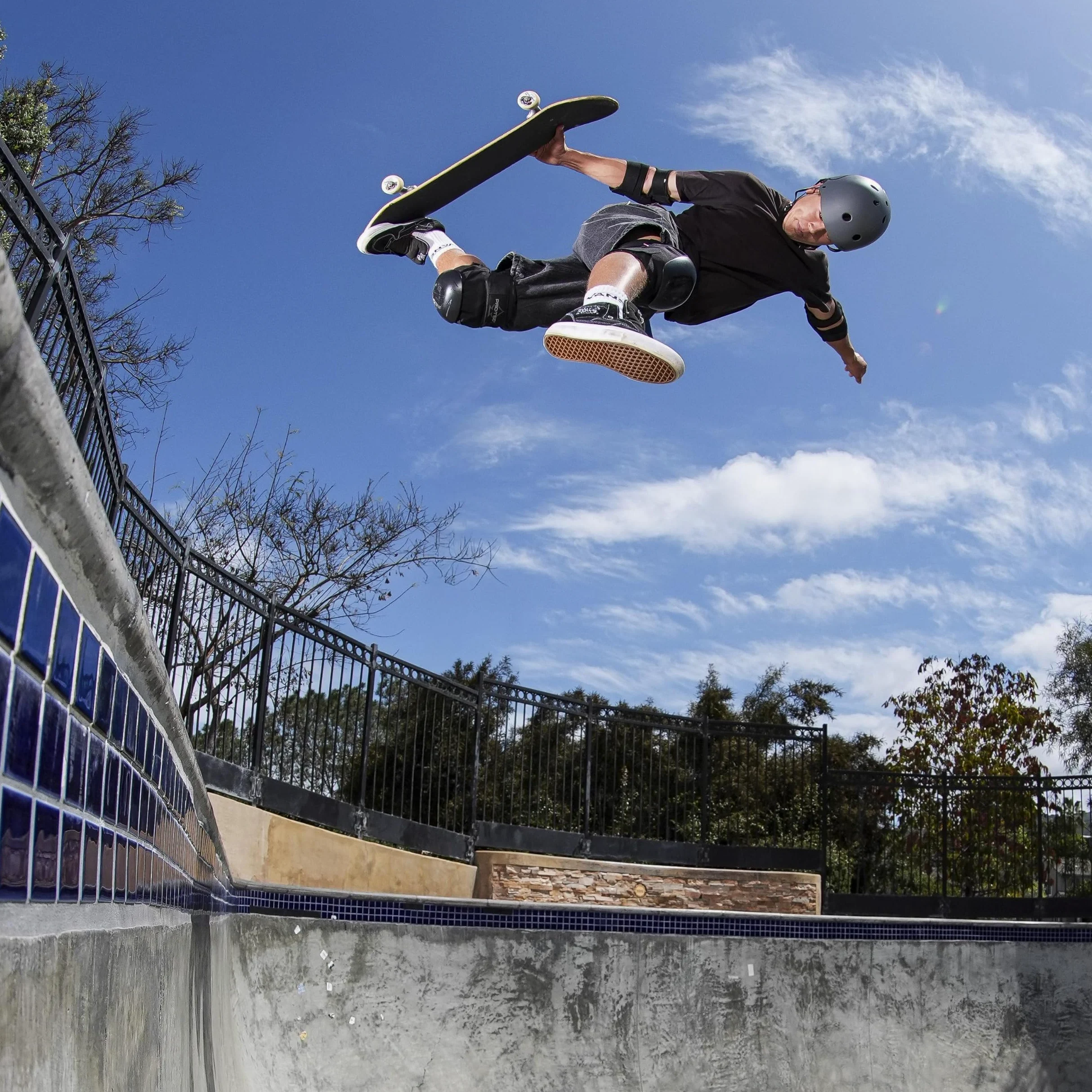 Pro-Tec Rodilleras Vert – Protección resistente y fiable para Vert, Park, Skateboarding, patinaje sobre ruedas y Roller Derby