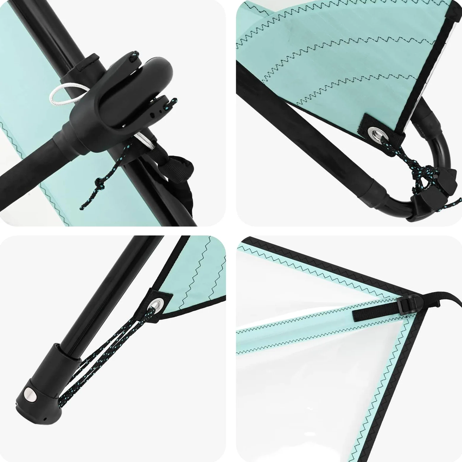 vidaXL Tabla Sup Inflable con Vela HYDROS 330 x 76 x 15 cm Tuquesa