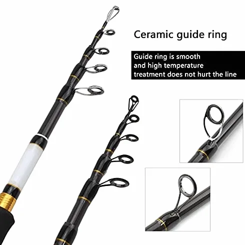 1.8m-2.7m m Power Lure 7-28G Portátil Telescópico Caña de Pescar Casting Spinning Pescado Mano Pesca Tackle Barra de mar