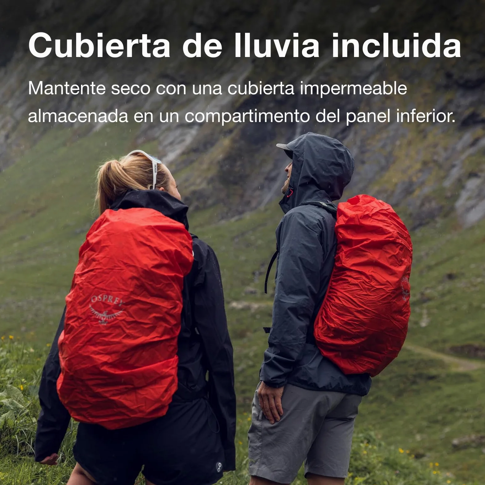 Osprey Hikelite Mochila de senderismo unisex, 18L, Cascade Blue