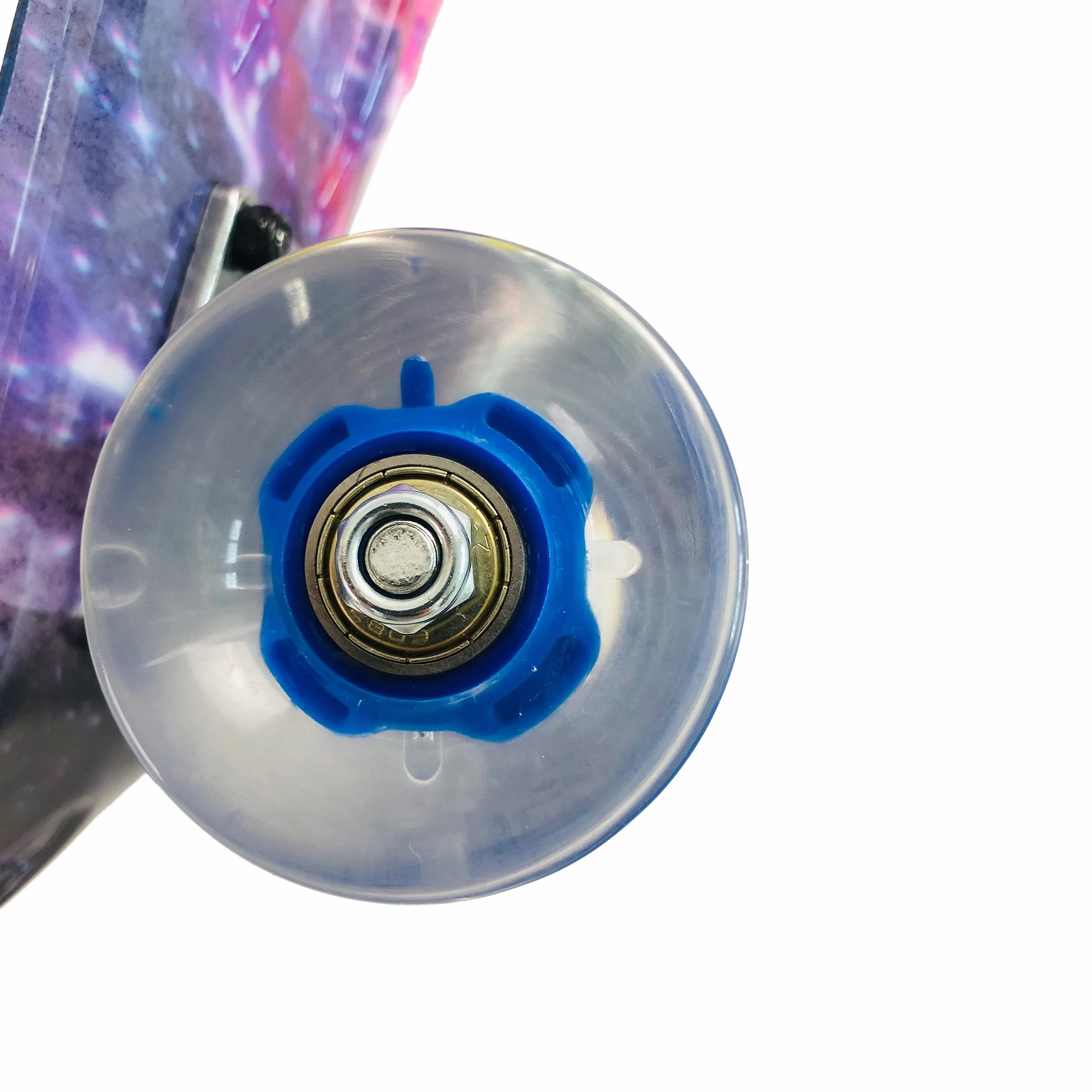 Skateboard Mini Cruiser 22 Pulgadas Skateboard con Ruedas Light Up Complete Skateboard para Adultos Niños Principiantes Regalo de cumpleaños