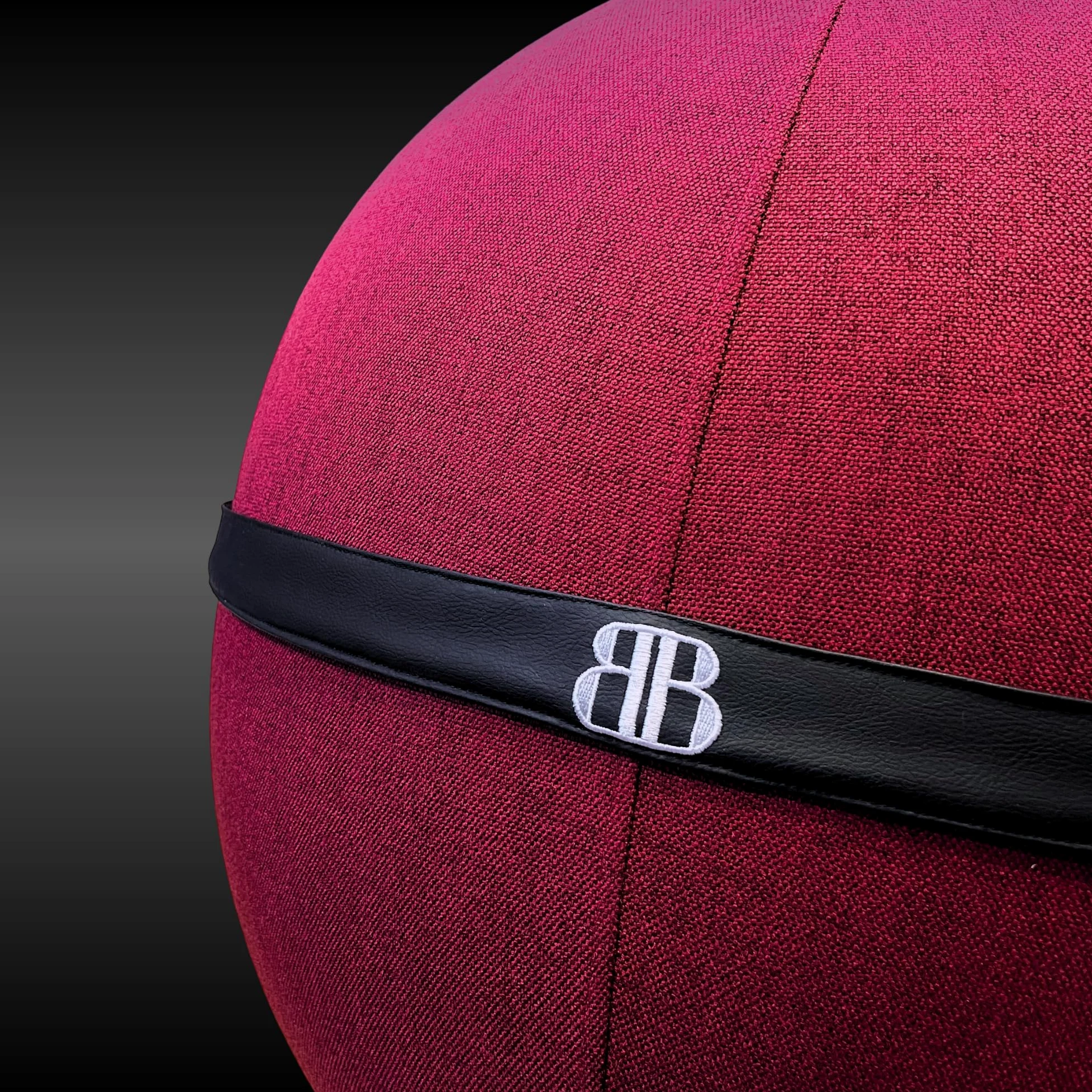 Pelota Oficina para Sentarse - Pelota Silla Trabajo y Yoga - Balón ergonómico antidolor de Espalda - Asiento dinámico y Postura Mejorada - Capacidad de 180 kg - Antideslizante
