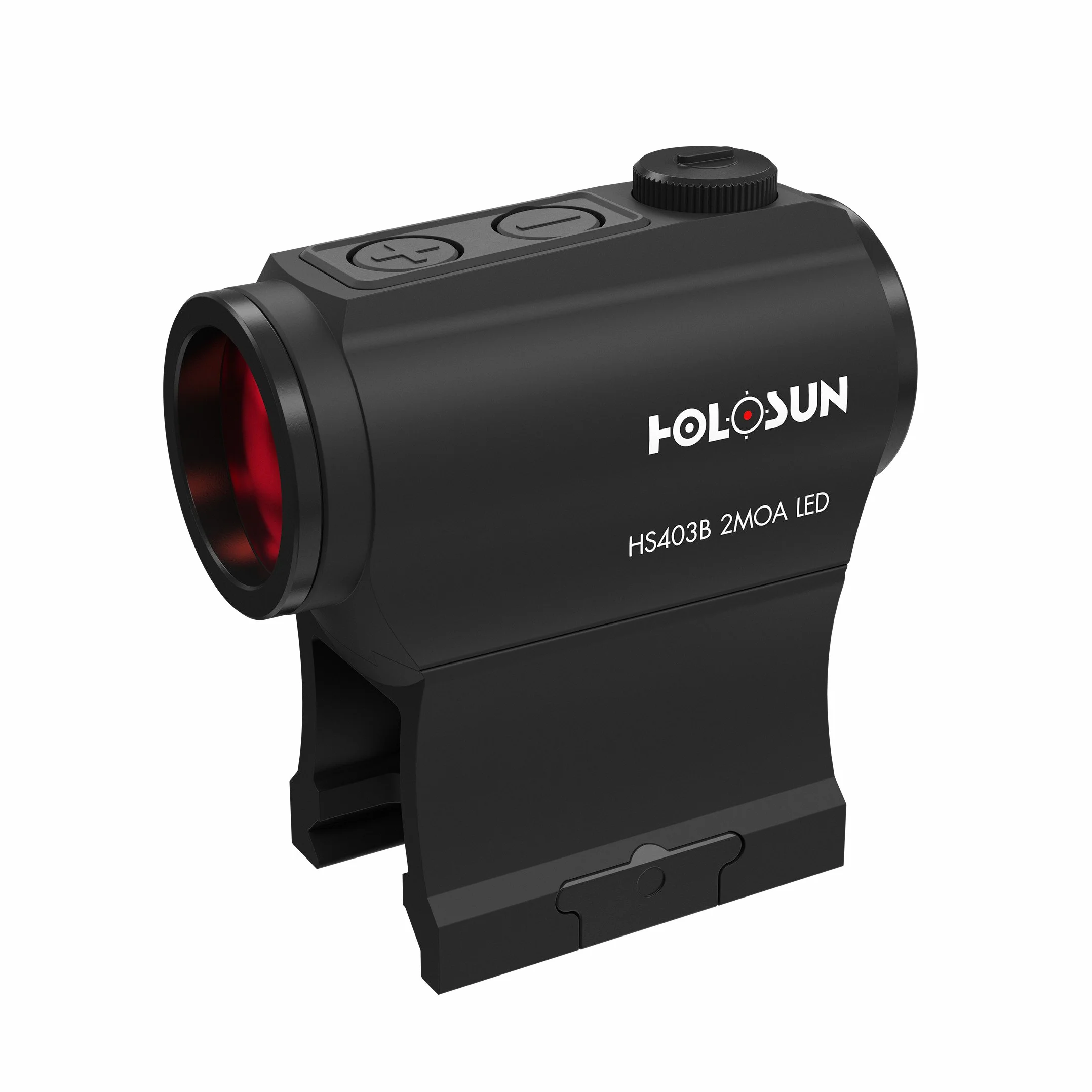 Holosun HS403B Microdot Red Dot Sight with 2MOA Dot Reticle, Black, Picatinny Rail, Red Dot Sight