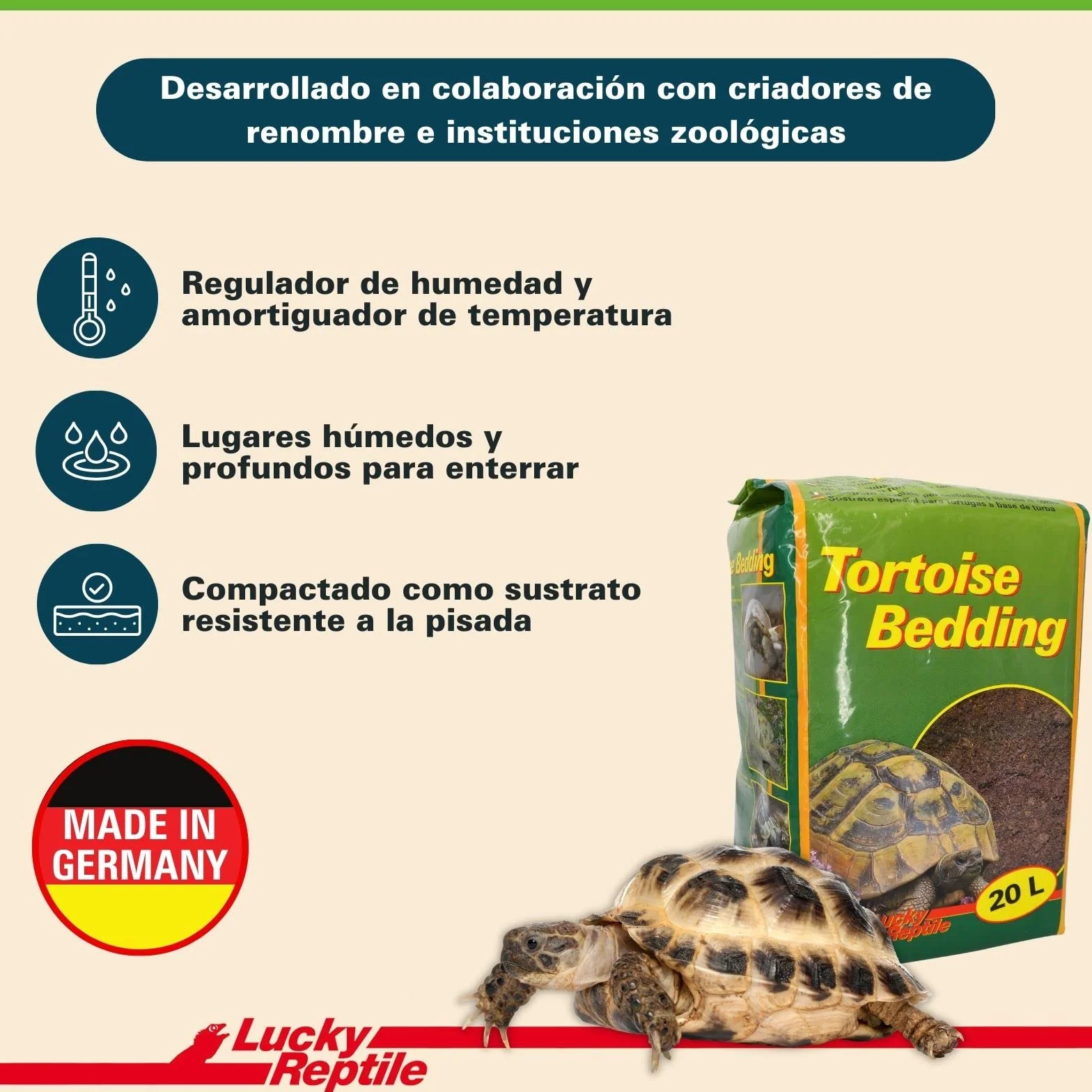 Lucky Reptile Tortoise Bedding 20 Litre