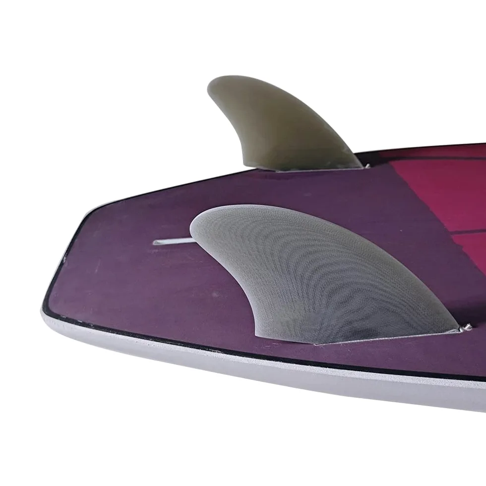 UPSURF Aletas de surf Fiberglass Future Fins Tabla de surf Twin Keel aleta