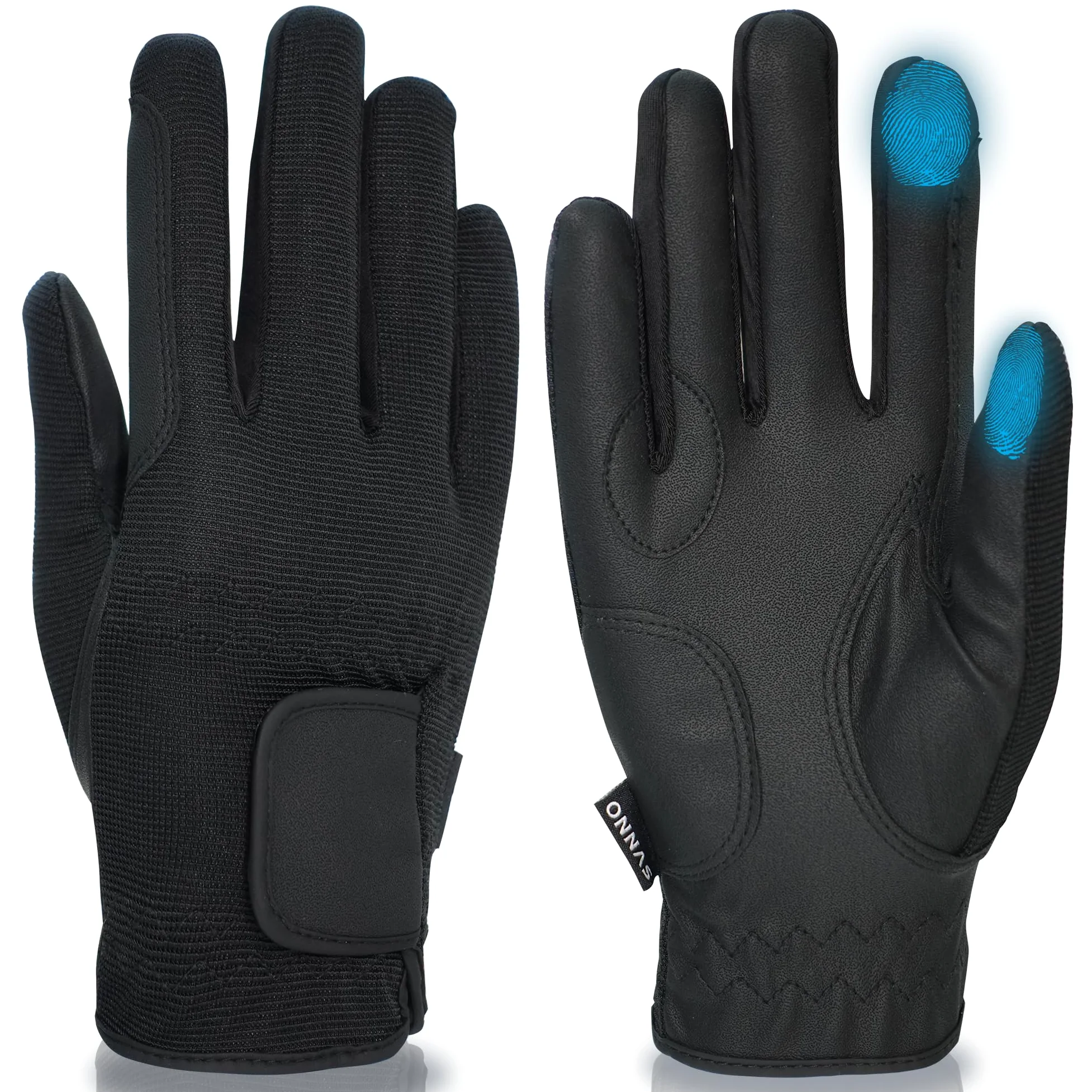 Guantes de equitación de cuero guantes ecuestres antideslizantes mujeres cabra napa a caballo guantes de equitación transpirables guantes de equitación