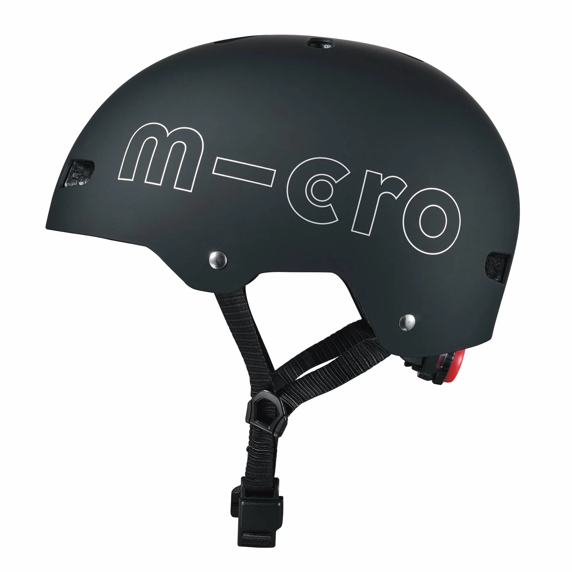 Casco Micro® v2 Ultraligero 320gr Luz Seguridad Almohadilla Interior Una Sola Pieza Talla M Adulto 54-58 cm Negro