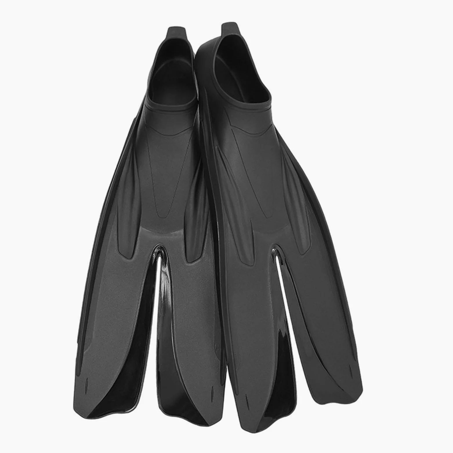 Aletas de Buceo Par Equipo de Natación Aletas Snorkel Flippers Diseño de Recuperación Rápida Comodidad Al Talón Adecuadas para Adultos Y Entre