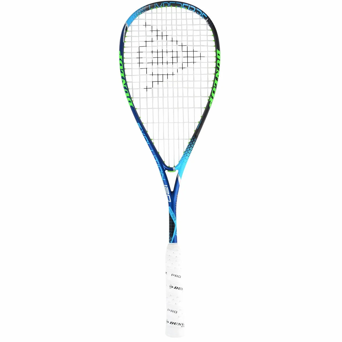 Dunlop 773252 Hyperfibre Plus Evolution Pro Nick Matthew - Raqueta de Squash, Color Azul