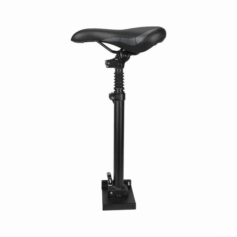 Silla de asiento de scooter eléctrico para Xiaomi M365/Pro/1S, plegable, ajustable, amortiguador, aleación de aluminio, asiento acolchado de PU