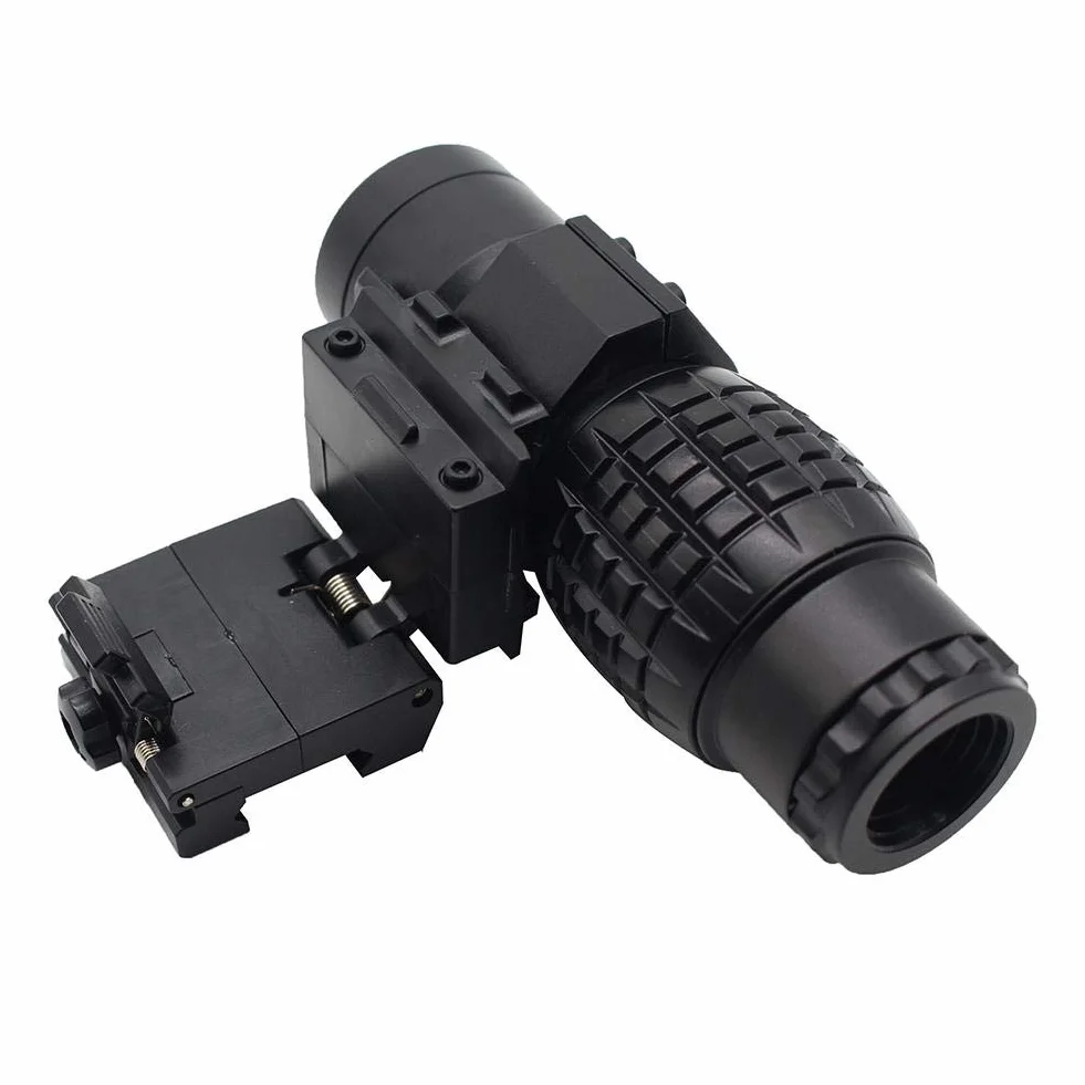 Brownrolly 3X Holographic Sight Magnifier - Instrumento portátil para la Entrada de señales al Aire Libre