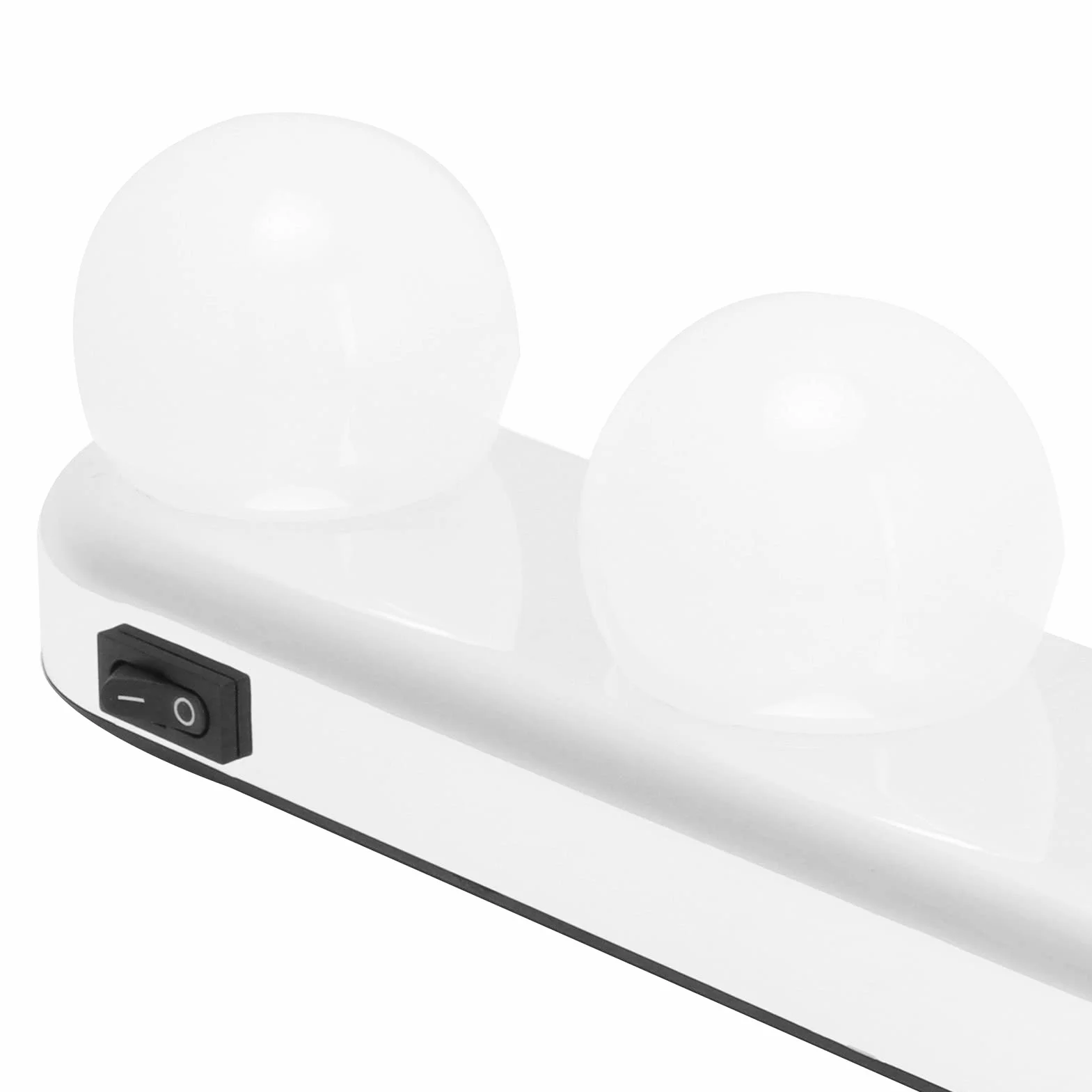 Yosoo Health Gear Kit de Luces LED para Espejo, Bombillas Regulables, Tira Flexible, Luz Diurna Tocador Maquillaje Baño