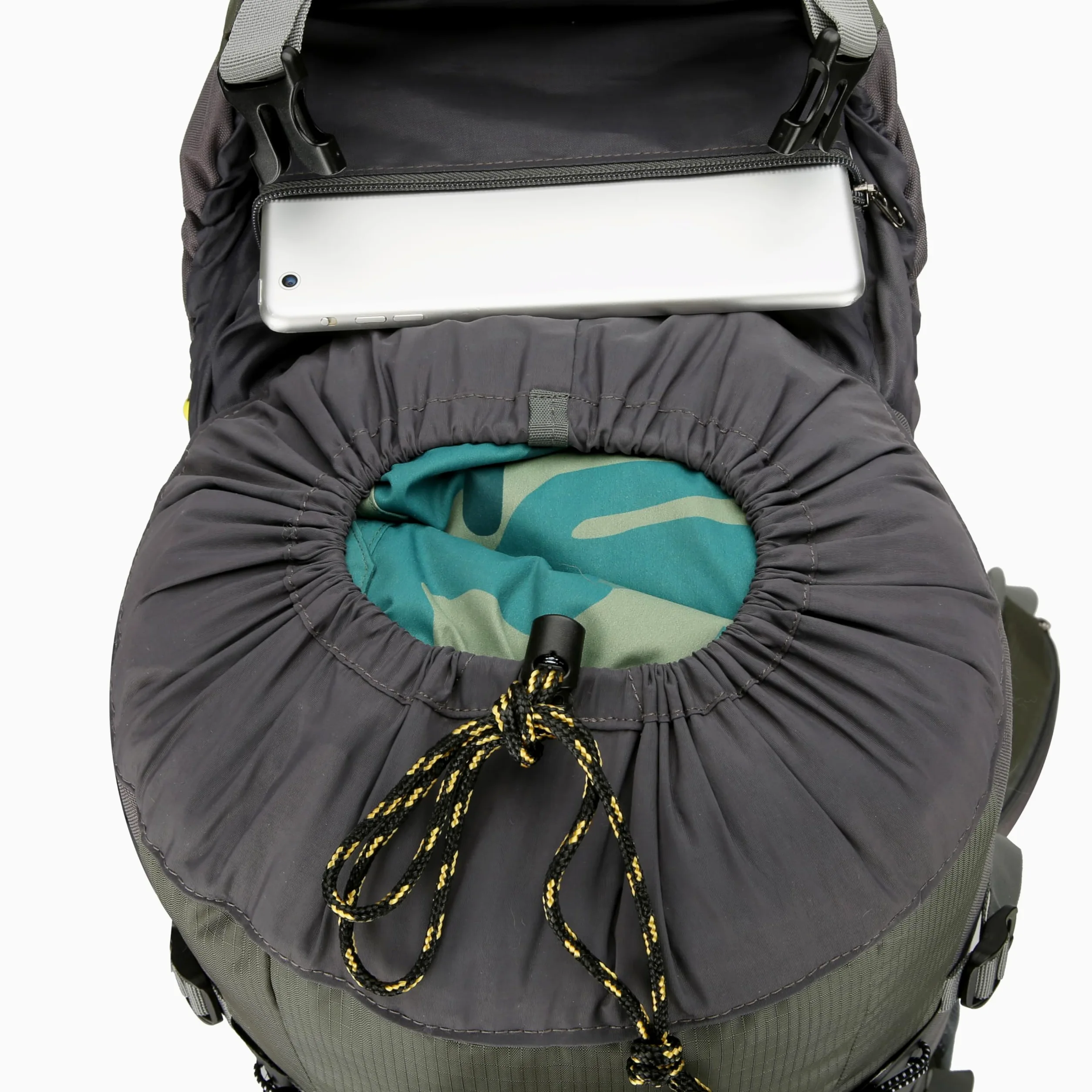 50L Mochila de Ideal para Deportes al Aire Libre, Senderismo, Trekking, Camping Travel, Escalada. Bolso Impermeable del Alpinismo, Mochila que contiene una cubierta de lluvia