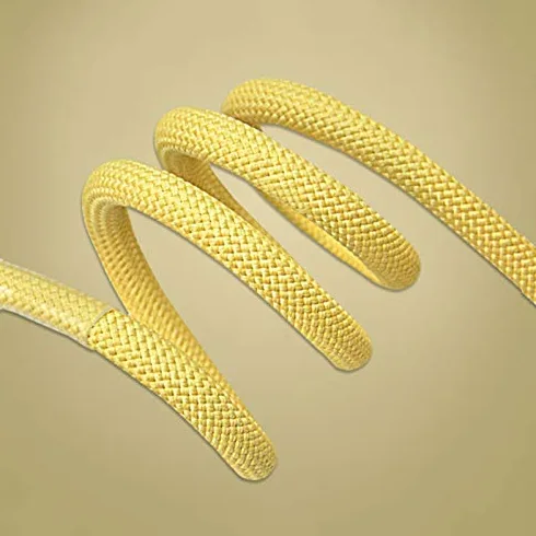 Cuerda Kernmantle de Baja Elasticidad, Cuerda estática ignífuga de Alta Resistencia, Equipo Multifuncional ignífugo for Exteriores, Fuerza de tracción(8mmx20m)