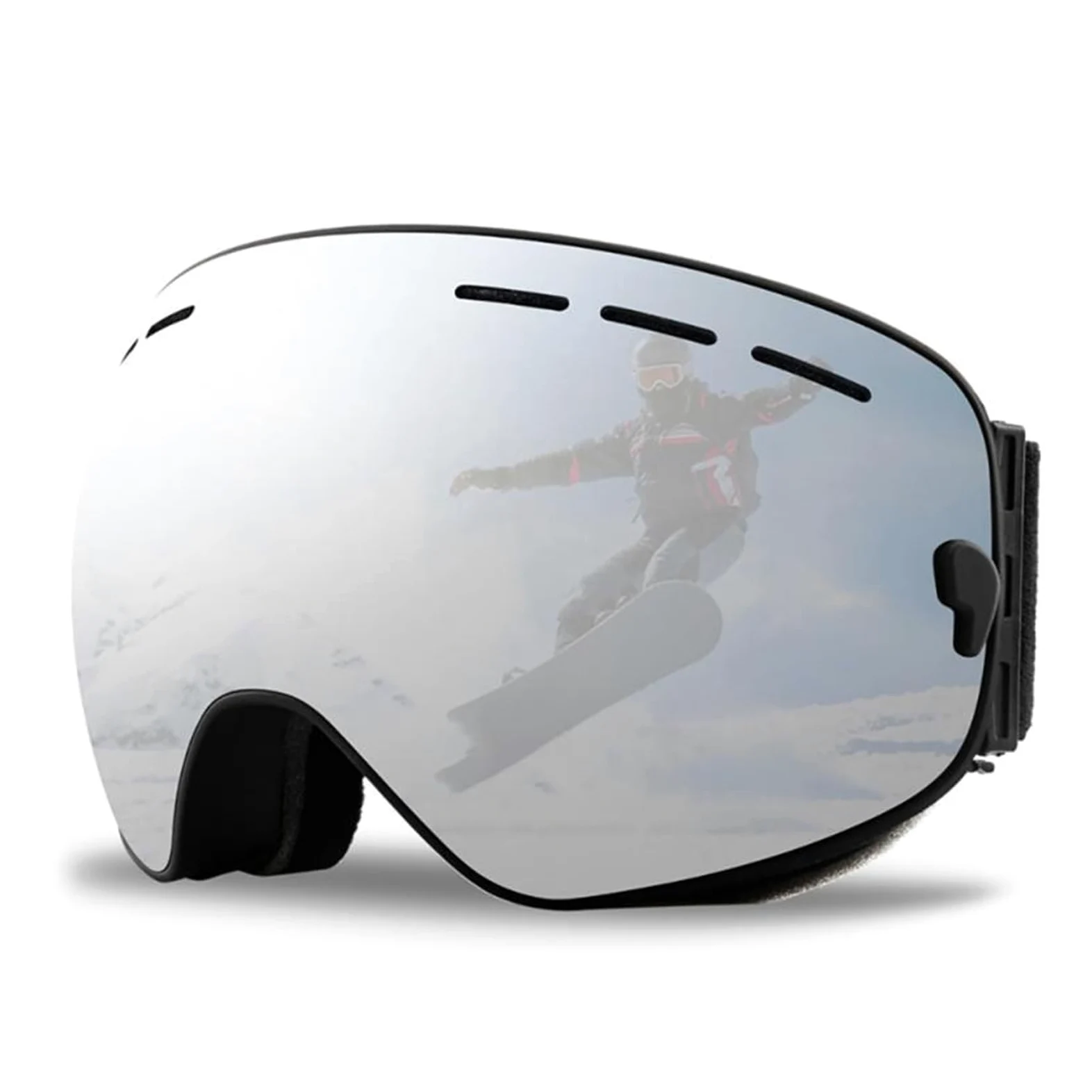 Gafas de esquí Gafas de montañismo Gafas de Viento y Arena Gafas de esquí para Adultos Gafas de esquí antiniebla Gafas duraderas para Exteriores (Color: 06) (8)