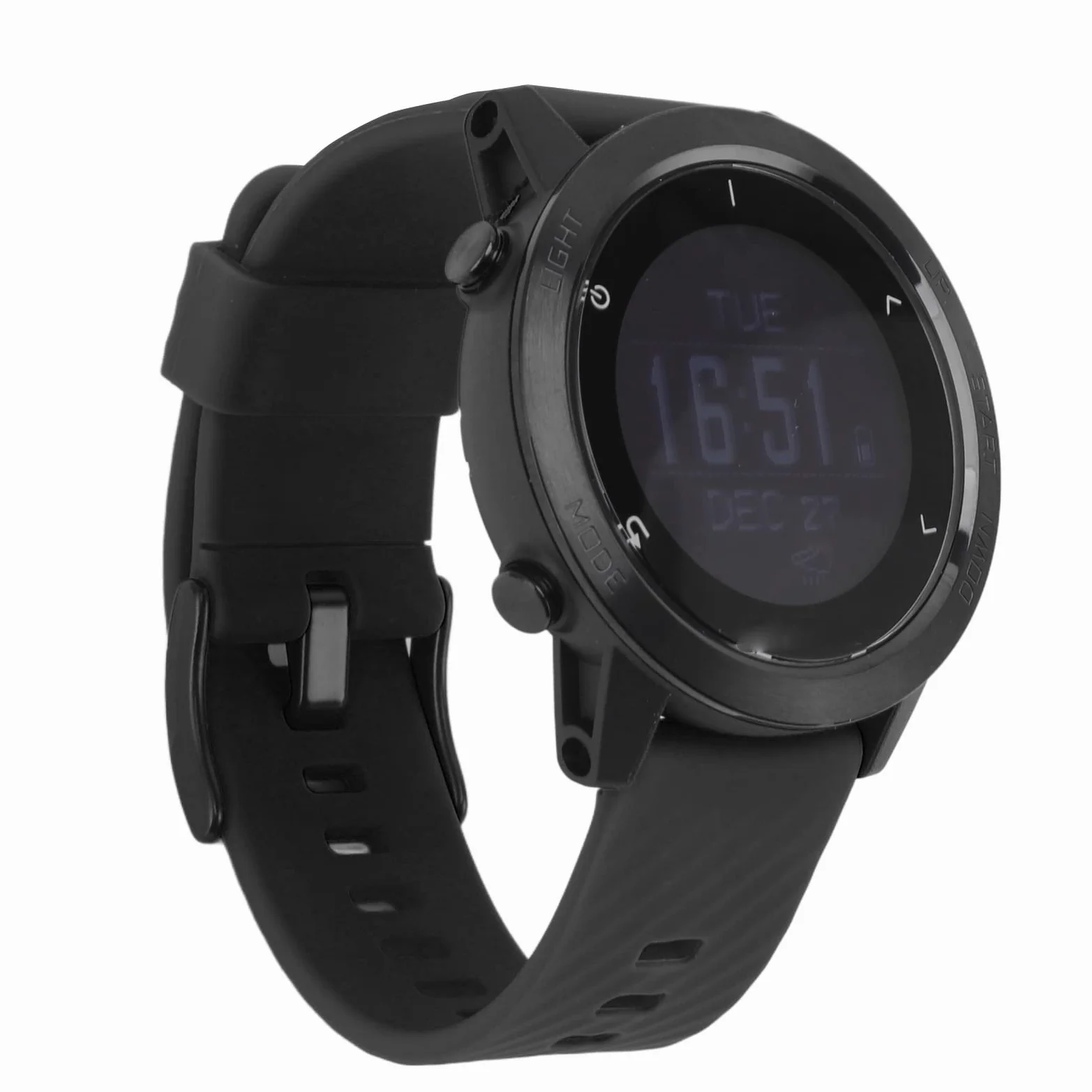 Reloj de Buceo Inteligente, Reloj Deportivo Multifunción de Montañismo con Frecuencia Cardíaca, Resistente Al Agua para Correr, Ciclismo, Montañismo