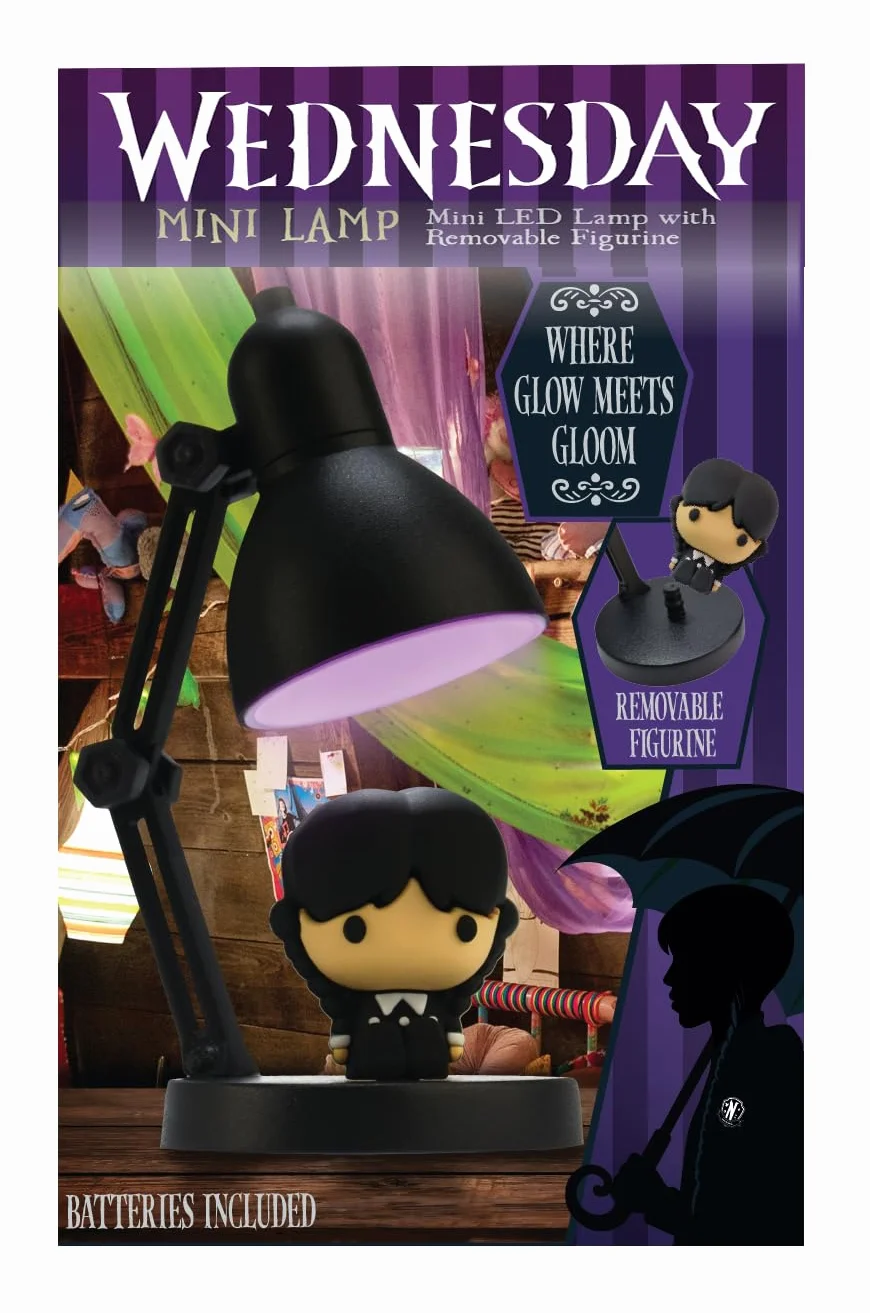 Wednesday Addams Mini Lamp Figure Night Light